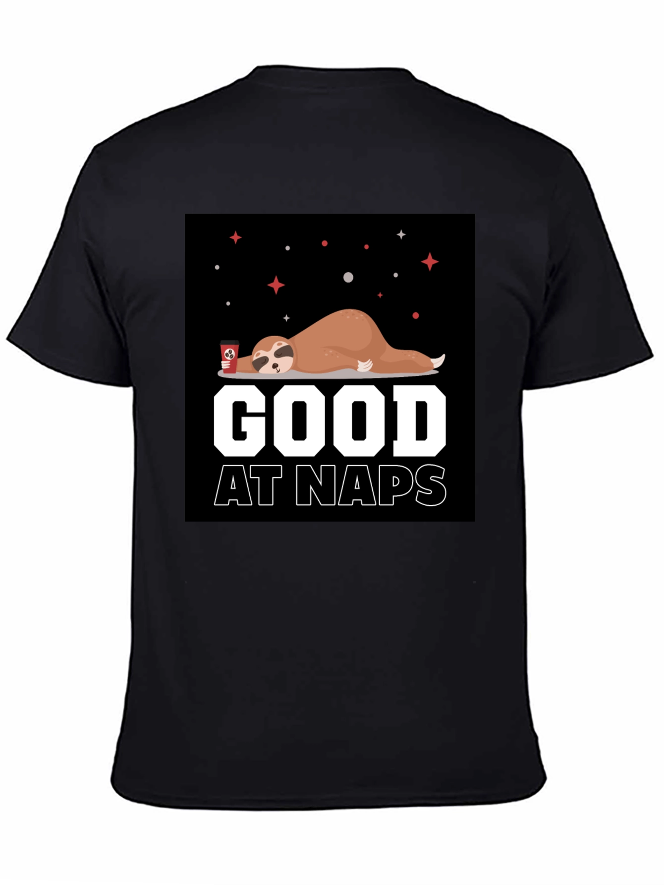 Good at Naps Sloth Graphic T-Shirt