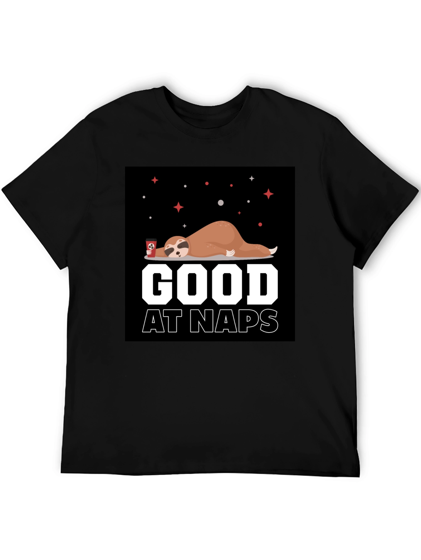 Good at Naps Sloth Graphic T-Shirt
