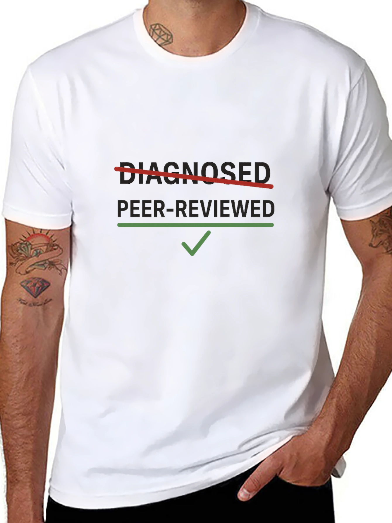 Peer-Reviewed Graphic Tee - Science Approved