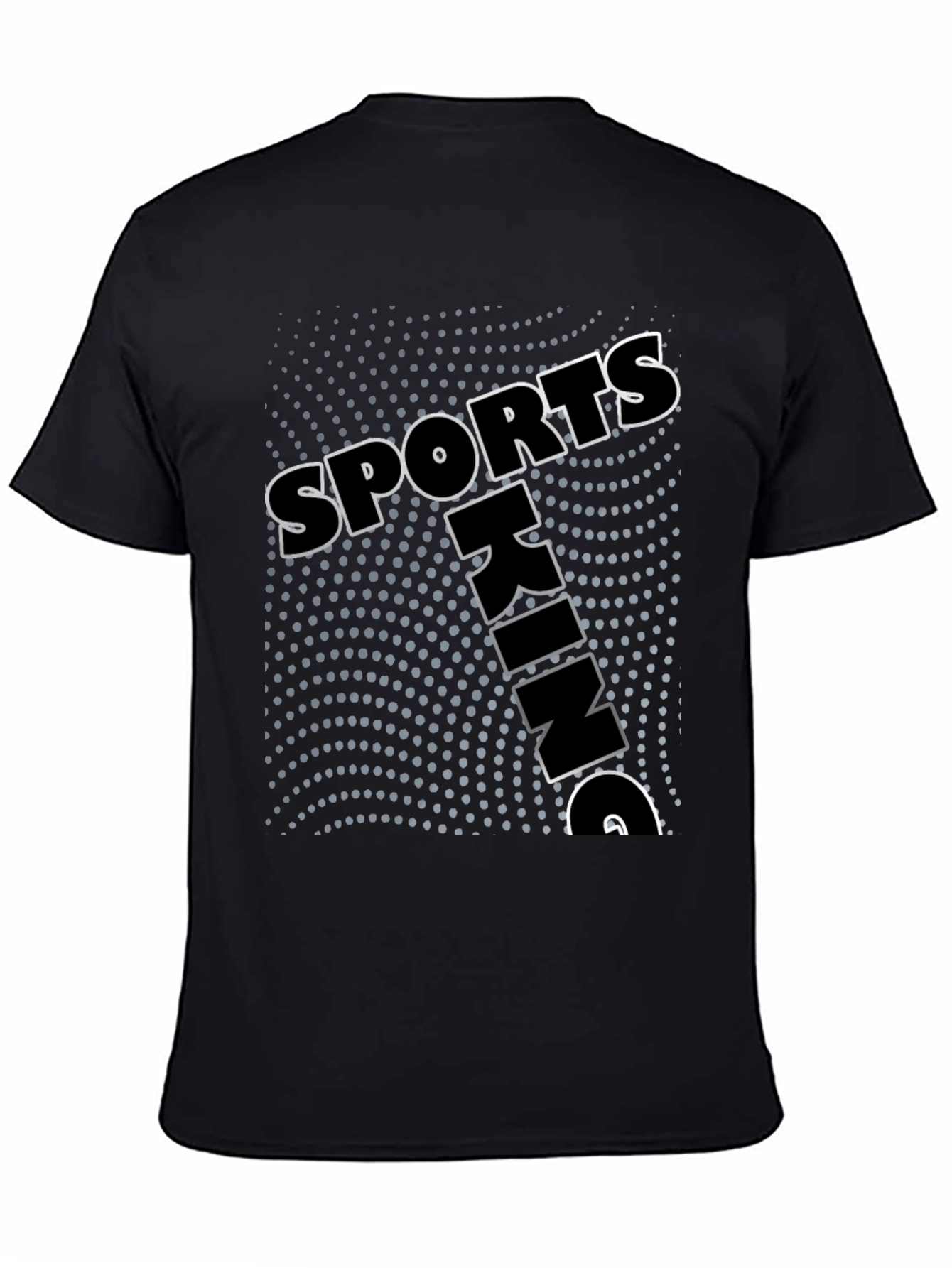 Mens Sports King Graphic Print T-Shirt