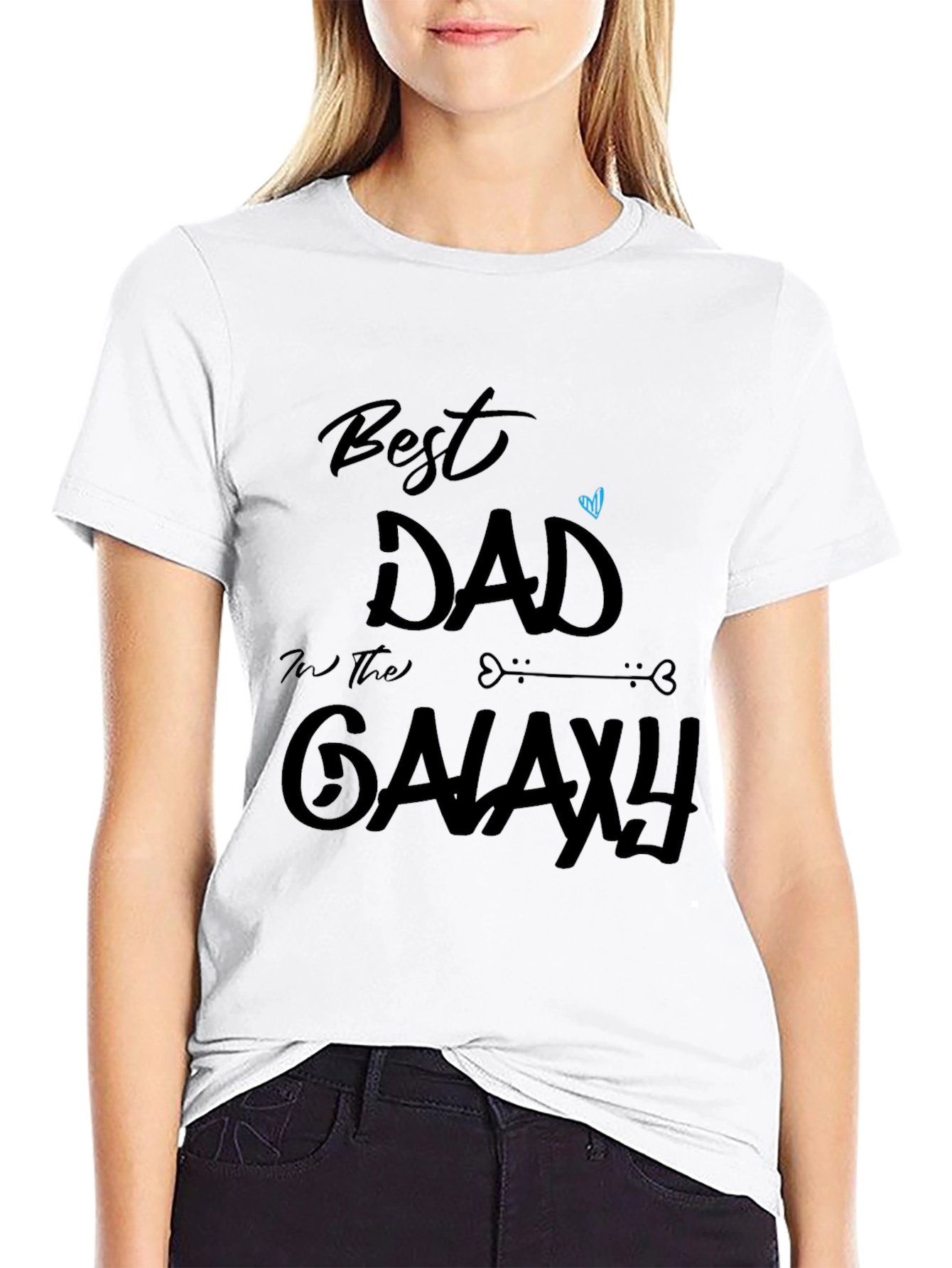 Best Dad in the Galaxy Mens T-Shirt