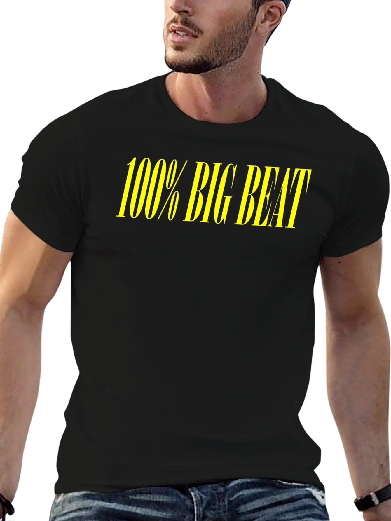 100% Big Beat Black T-Shirt