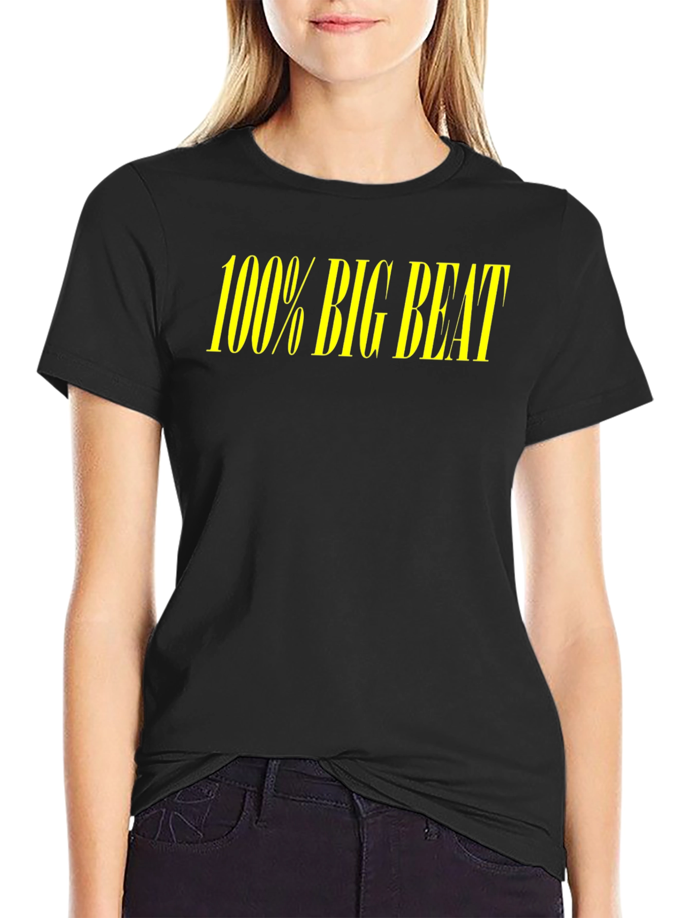 100% Big Beat Black T-Shirt