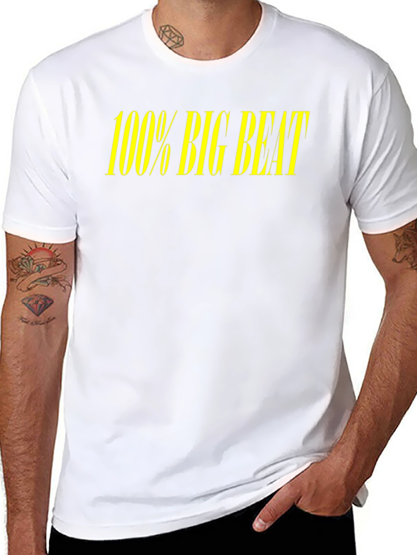 100% Big Beat Black T-Shirt