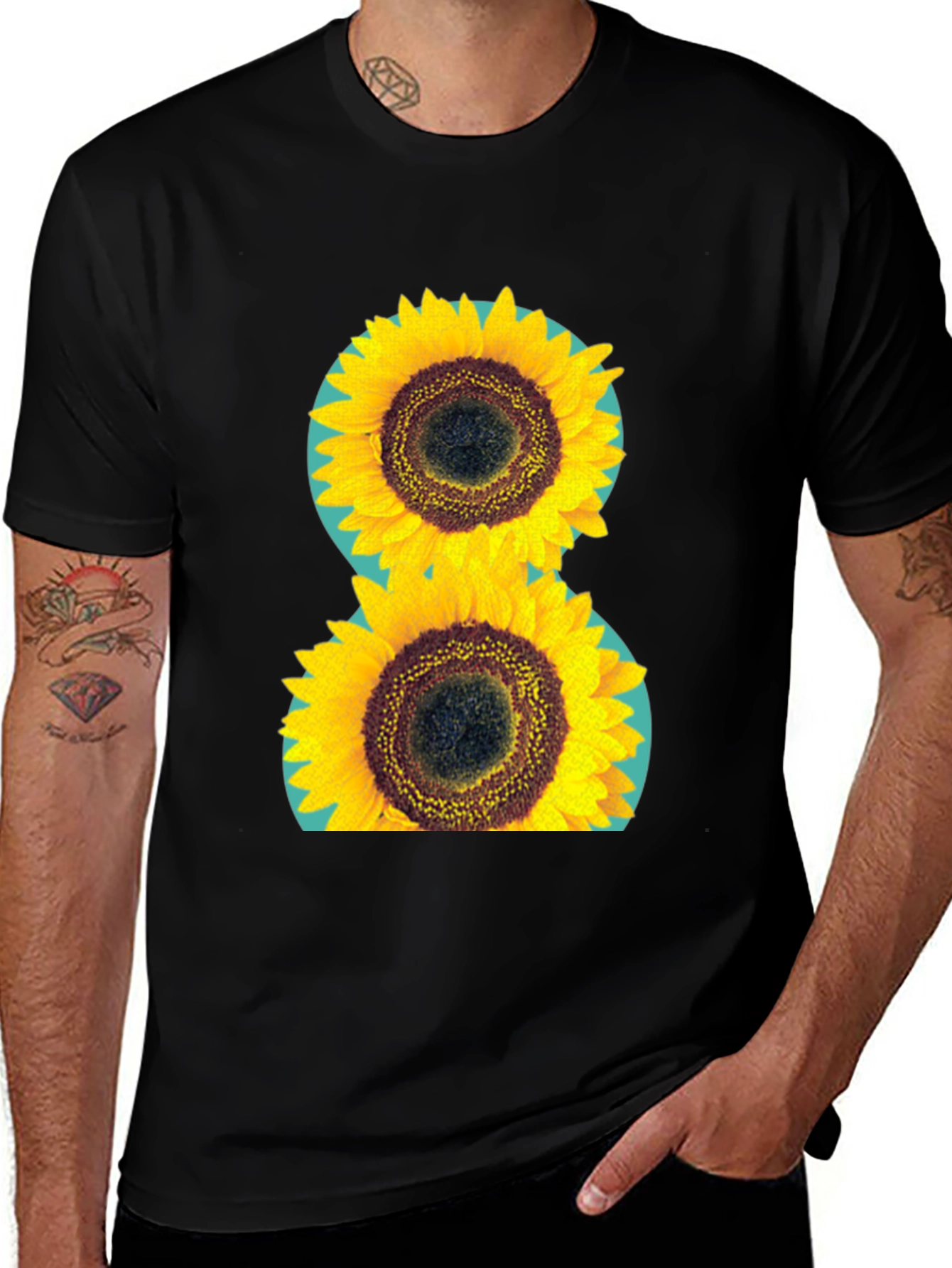 Sunflower Graphic T-Shirt