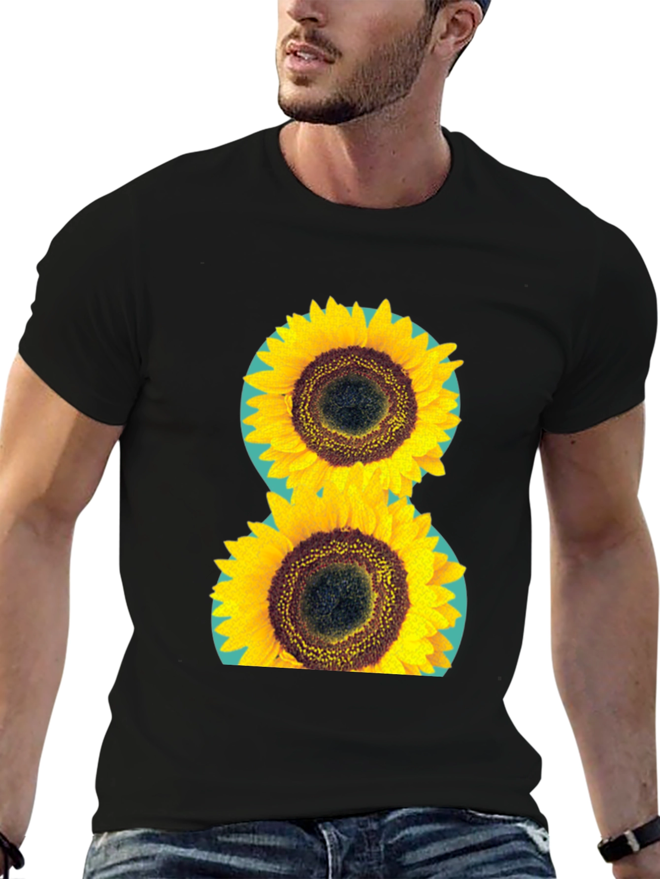 Sunflower Graphic T-Shirt