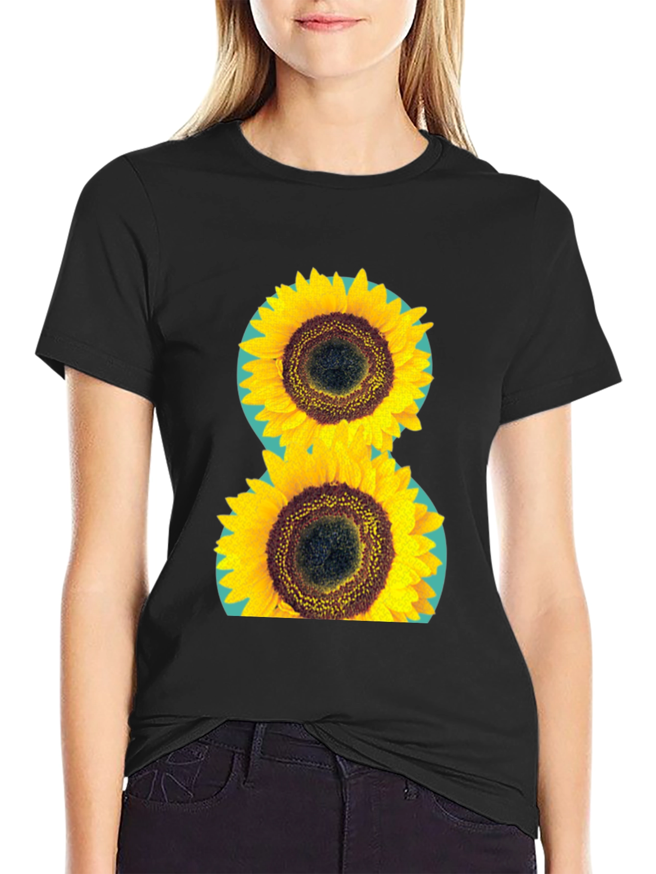 Sunflower Graphic T-Shirt