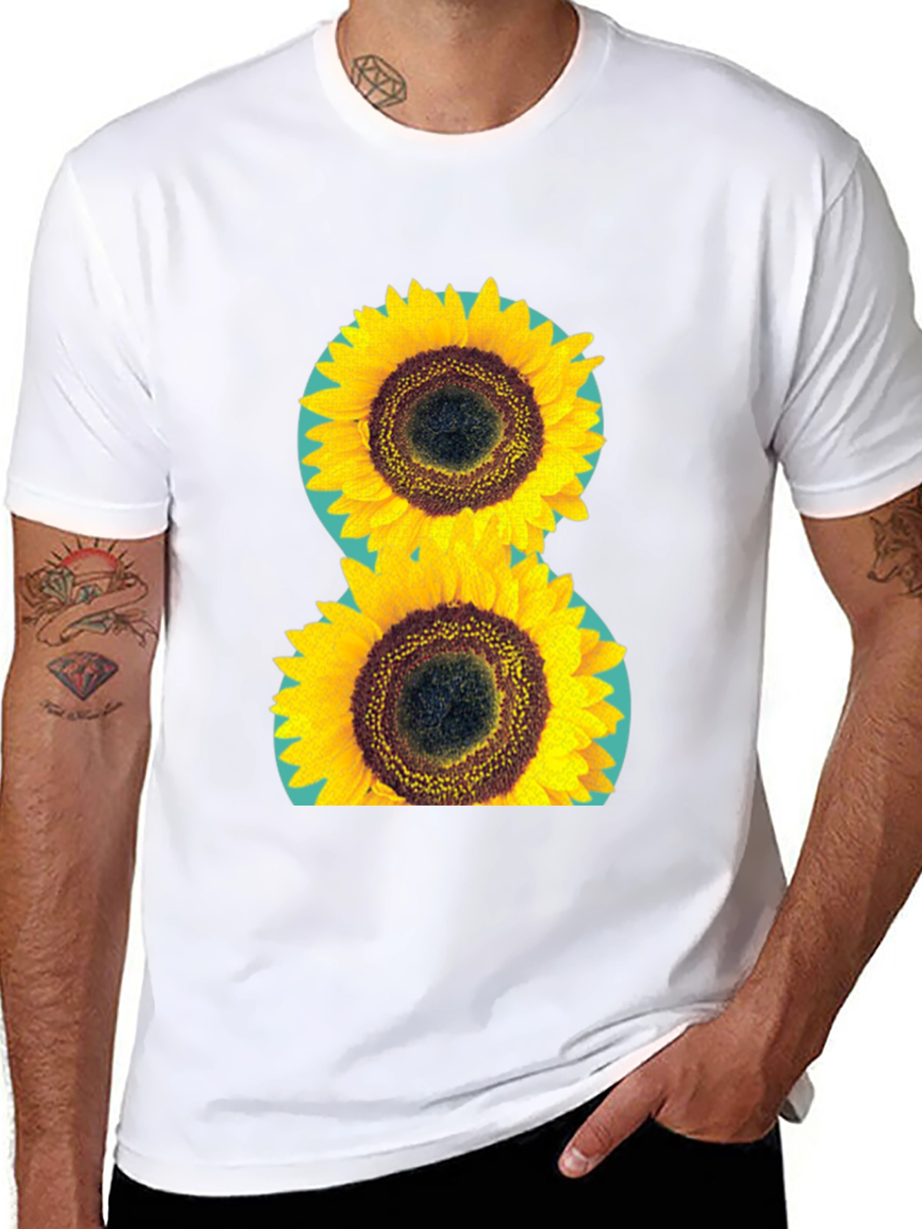 Sunflower Graphic T-Shirt