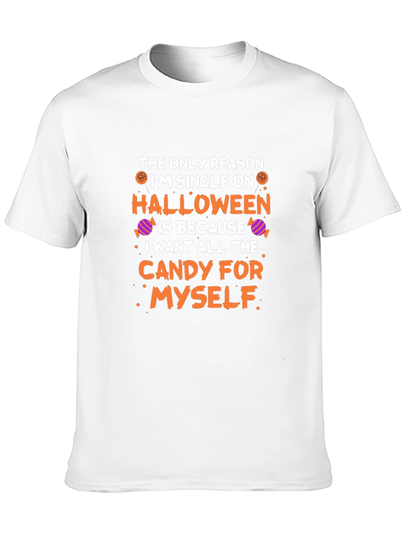 Single on Halloween Candy T-Shirt