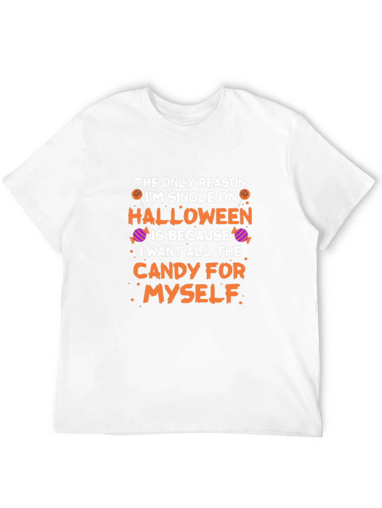 Single on Halloween Candy T-Shirt