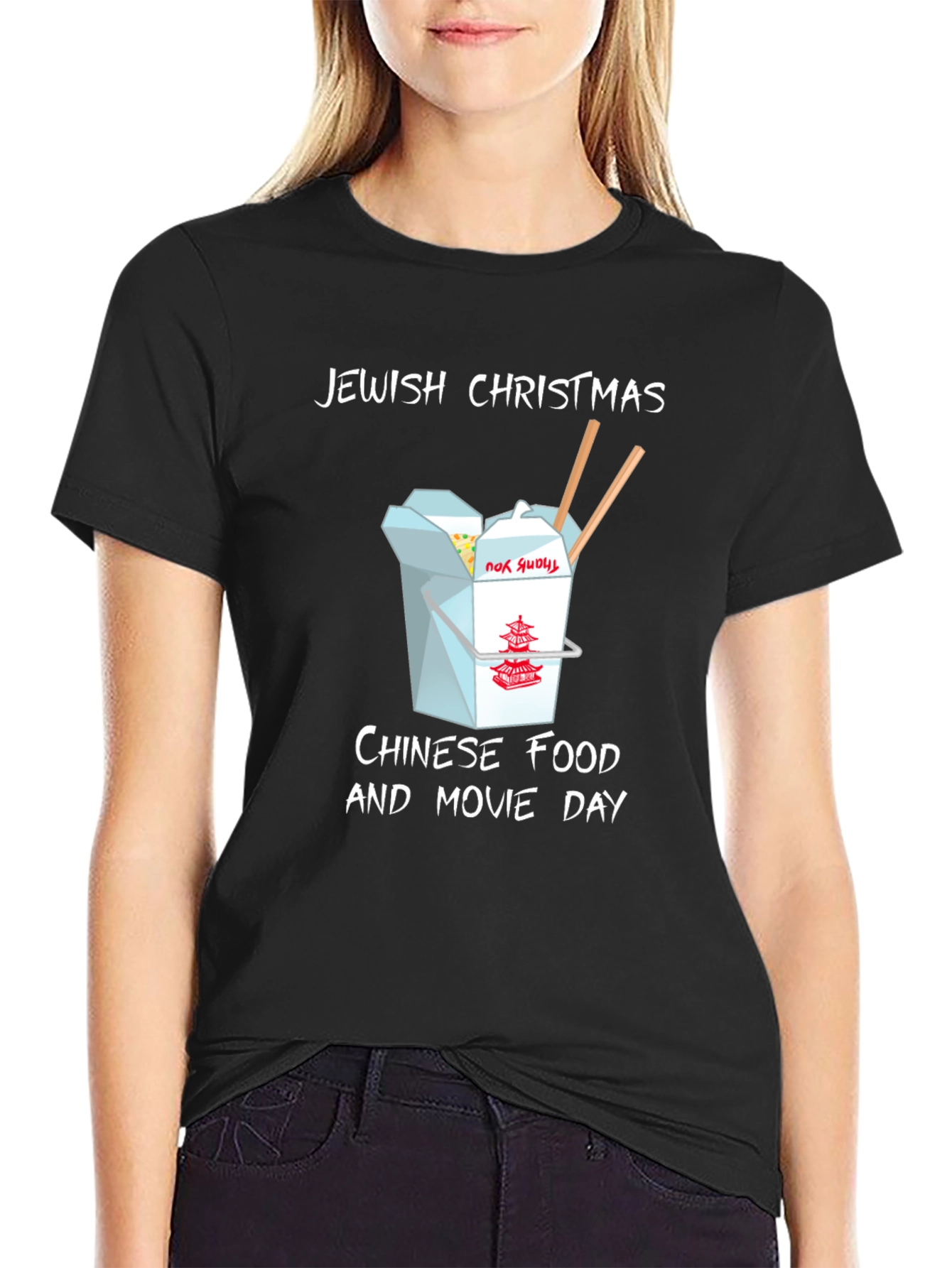 Jewish Christmas Chinese Food & Movie Day T-Shirt