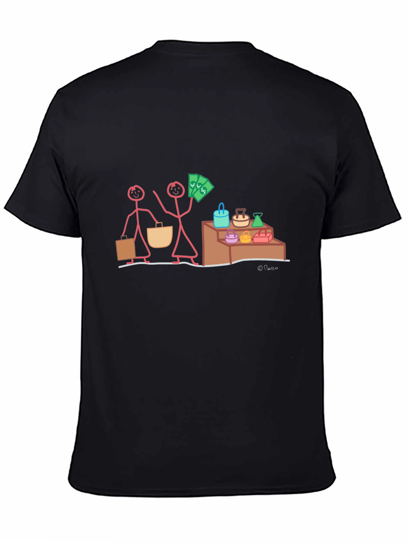 Funny Shopper T-Shirt