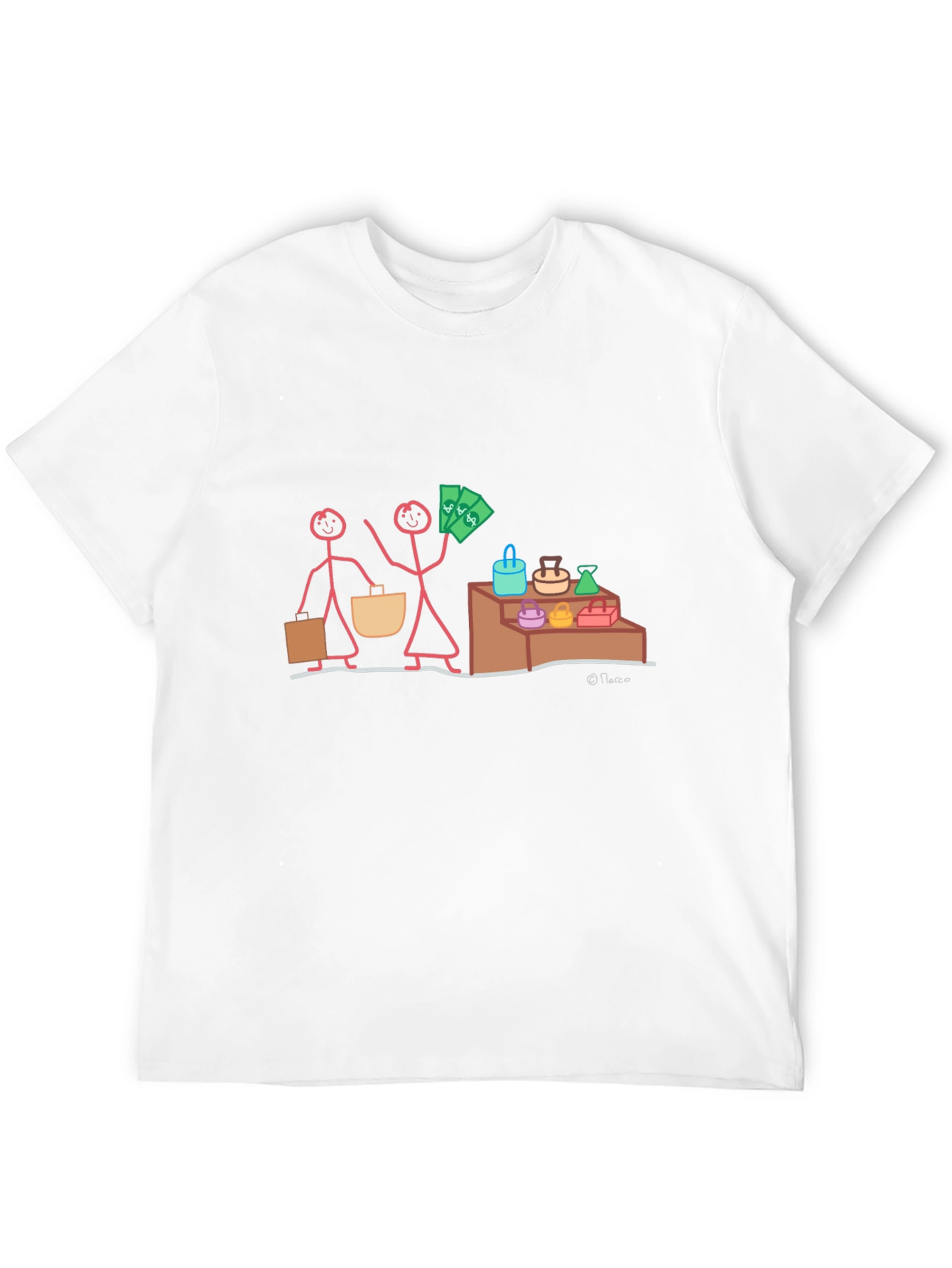 Funny Shopper T-Shirt