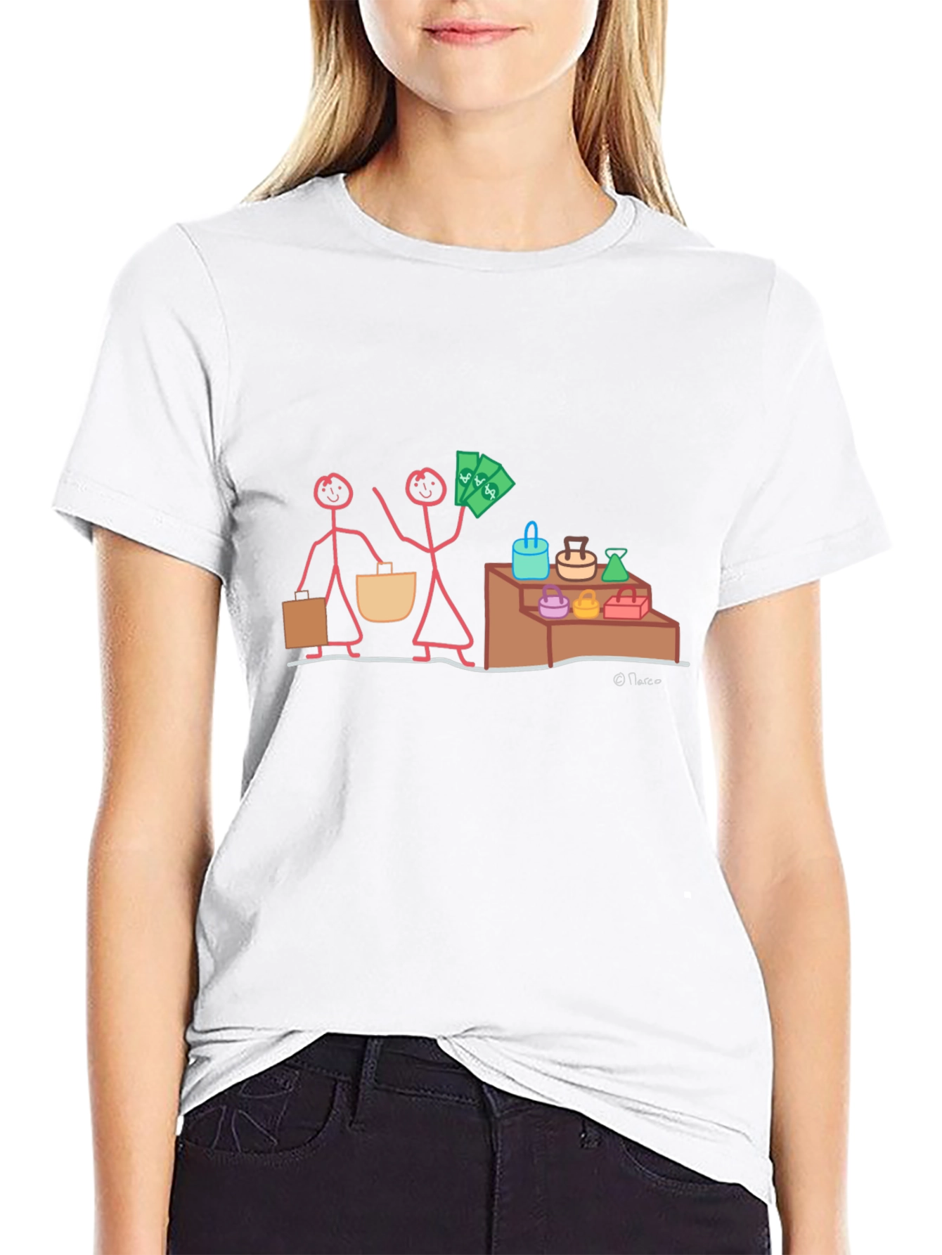 Funny Shopper T-Shirt