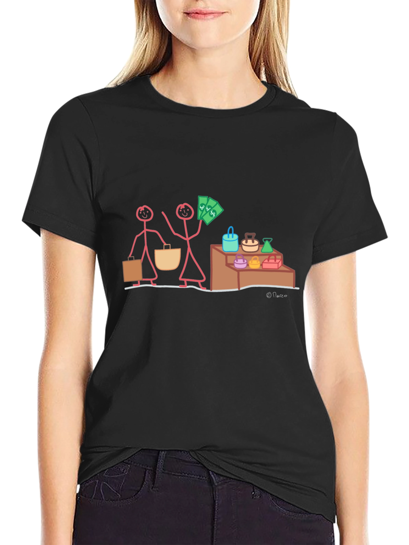 Funny Shopper T-Shirt