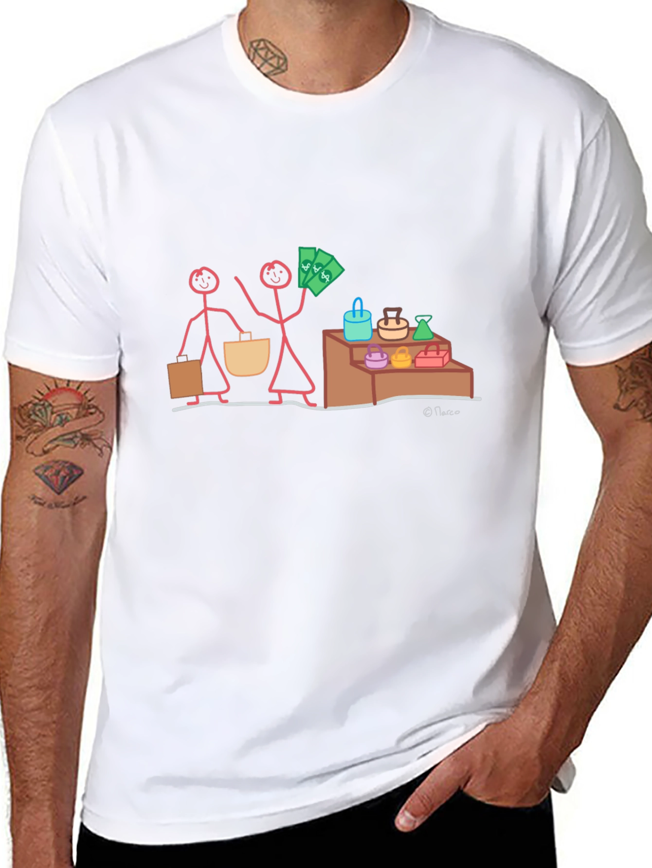 Funny Shopper T-Shirt