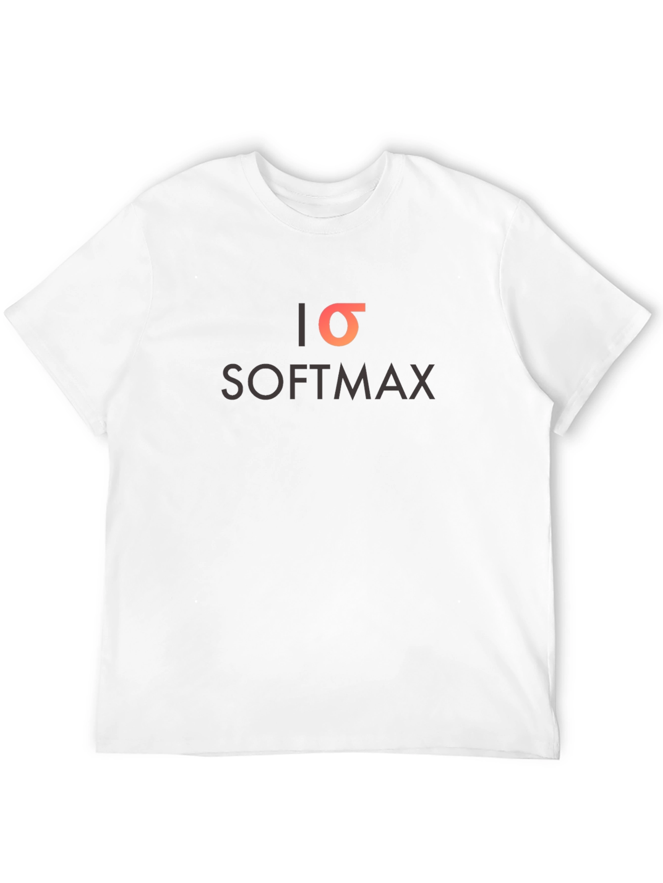 I (Sigma) Softmax - Black Tee