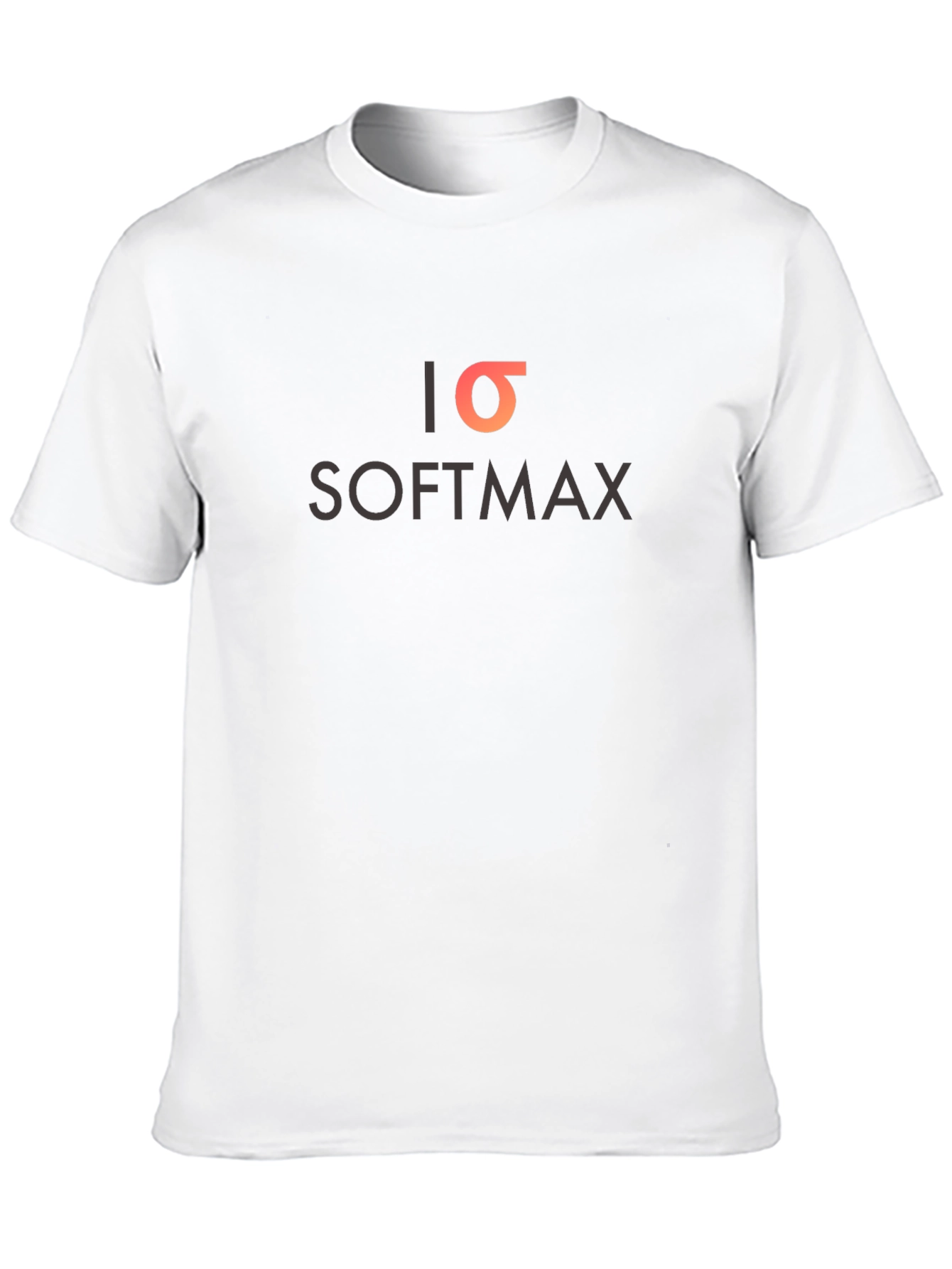 I (Sigma) Softmax - Black Tee