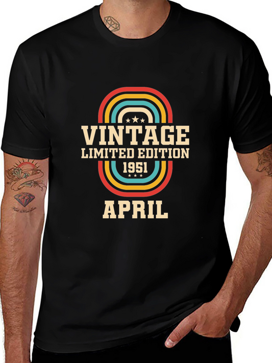 Vintage 1951 April Limited Edition T-Shirt