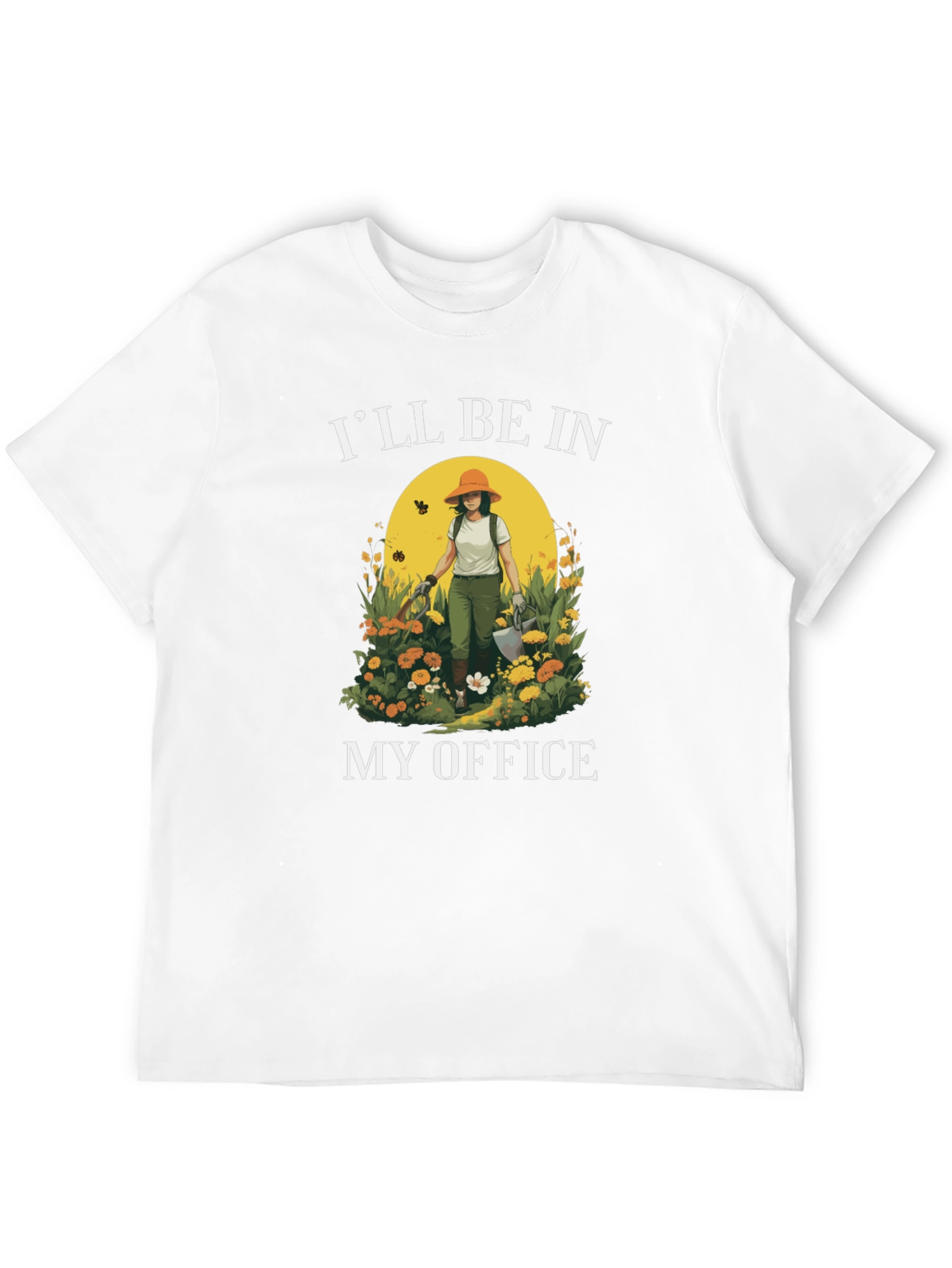 Gardeners Office T-Shirt - Gardening Lover Gift