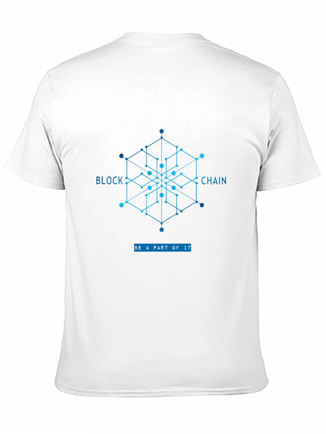 Blockchain Graphic Tee - Be a Part of It