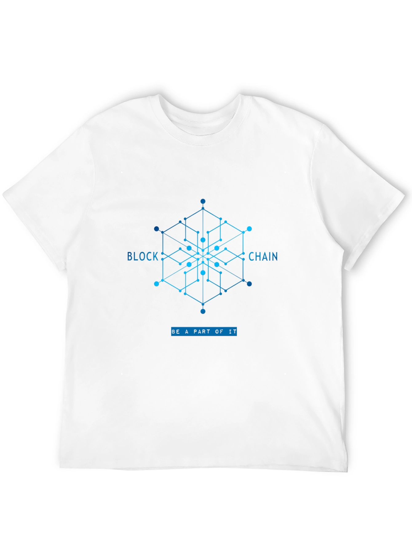 Blockchain Graphic Tee - Be a Part of It