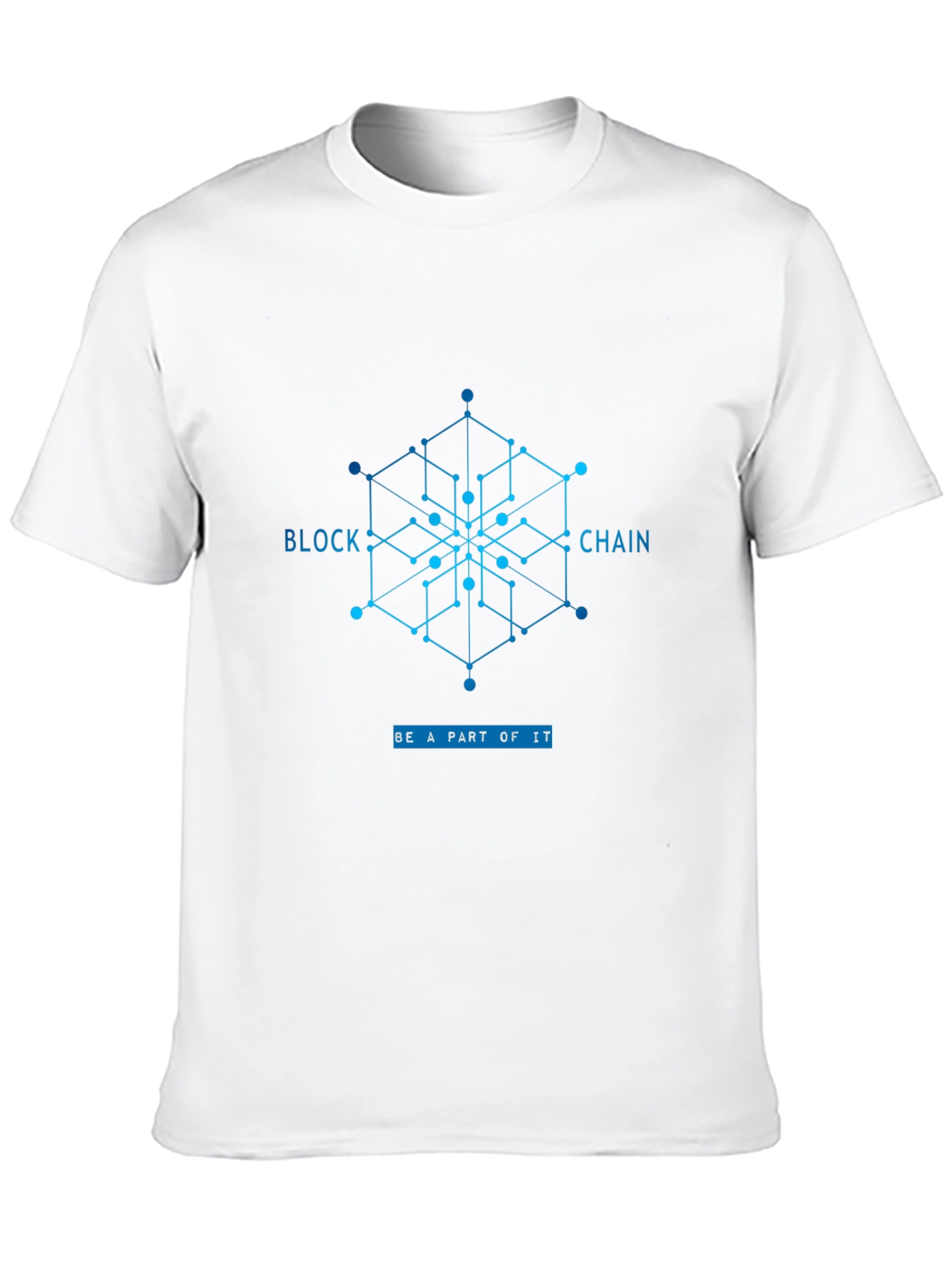 Blockchain Graphic Tee - Be a Part of It
