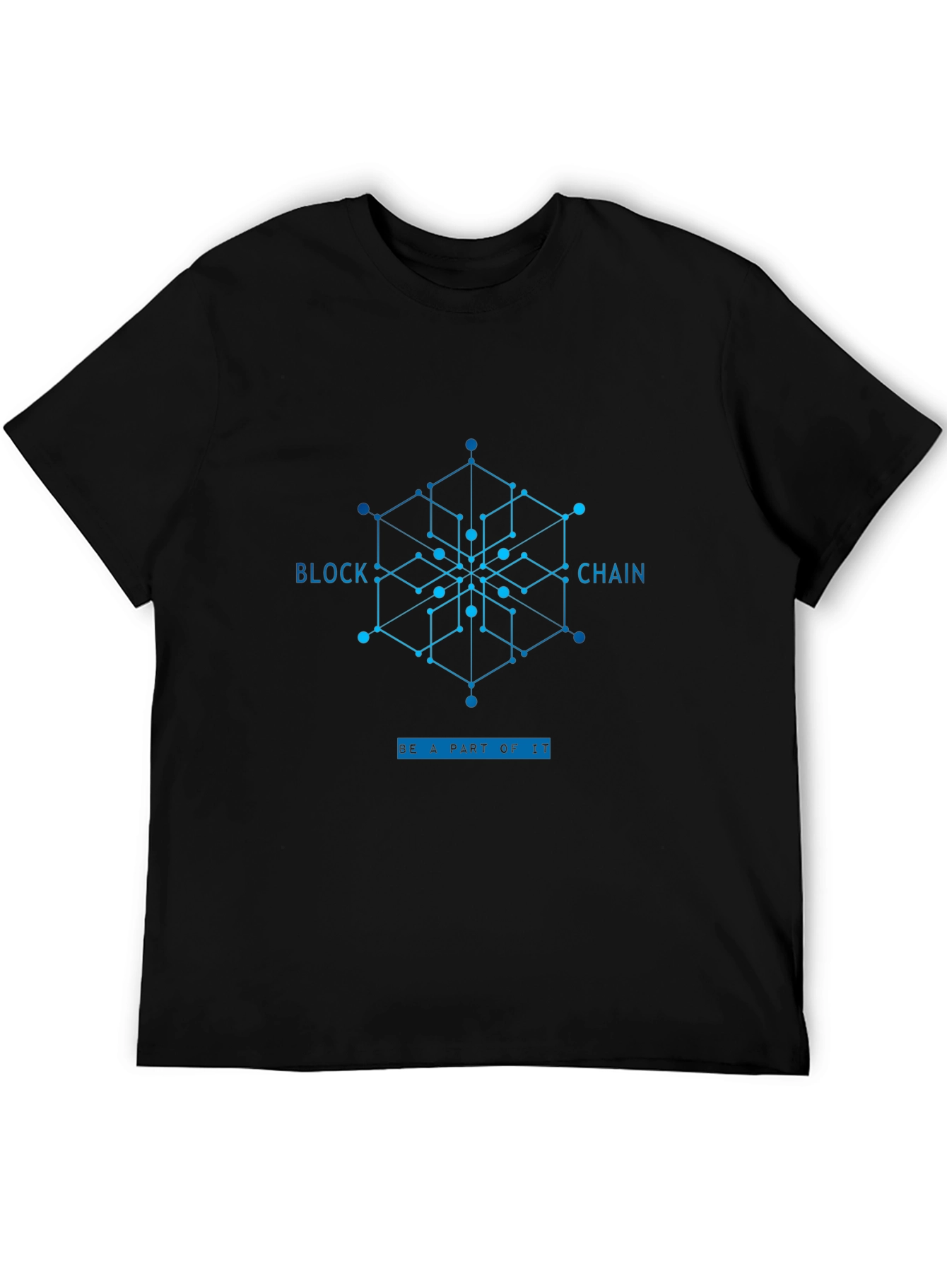Blockchain Graphic Tee - Be a Part of It