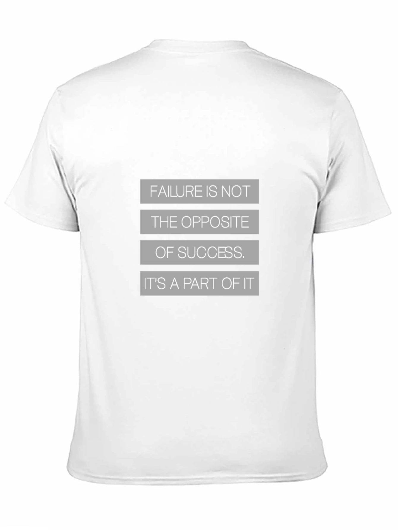 Inspirational Quote T-Shirt - Failure is Part of Success