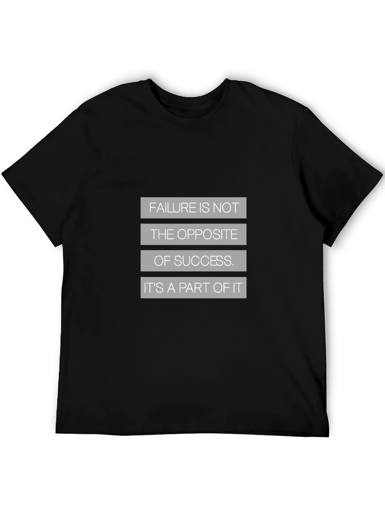 Inspirational Quote T-Shirt - Failure is Part of Success