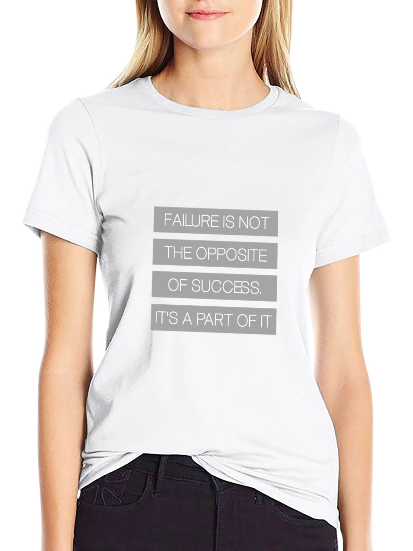 Inspirational Quote T-Shirt - Failure is Part of Success