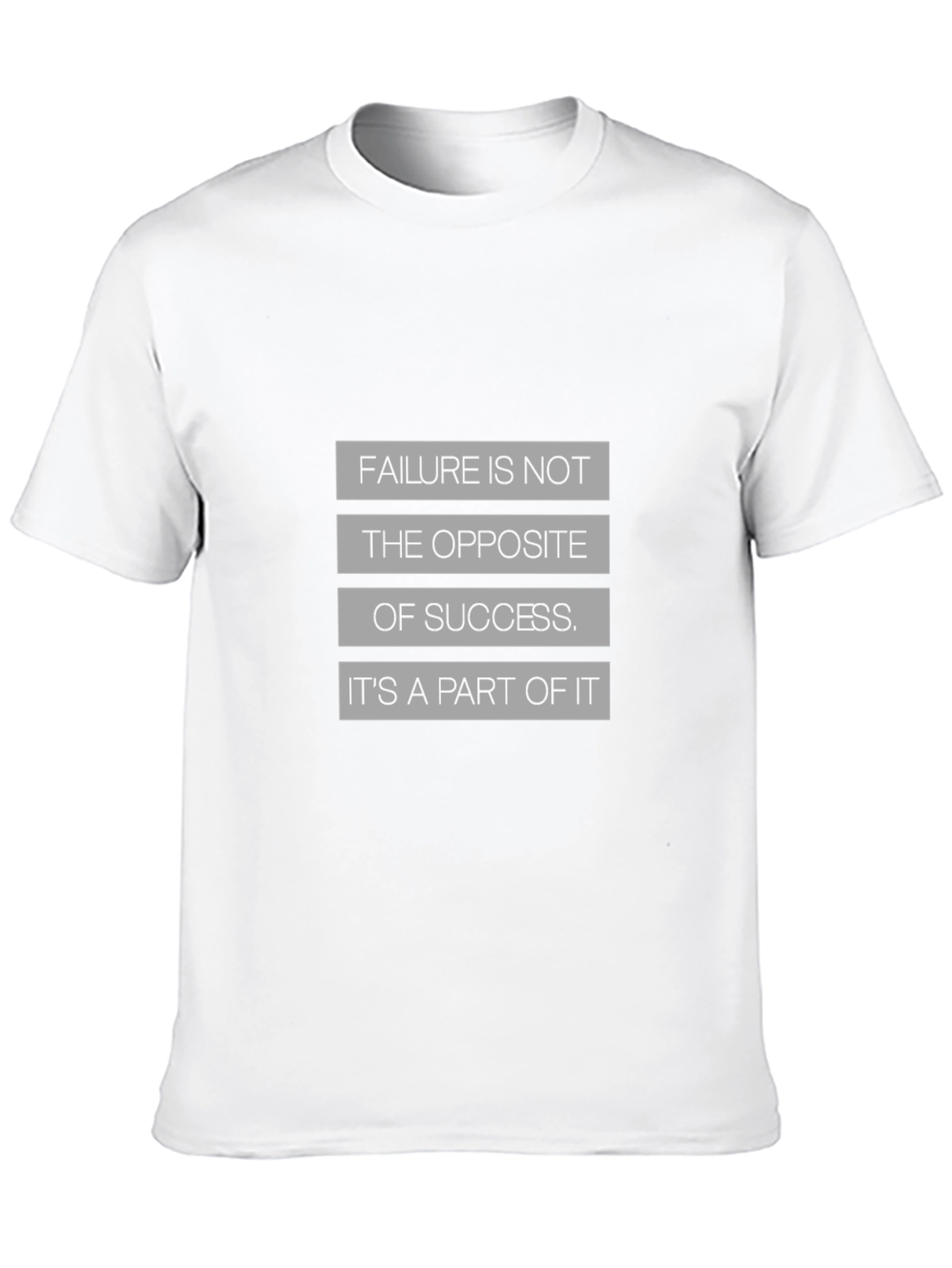 Inspirational Quote T-Shirt - Failure is Part of Success