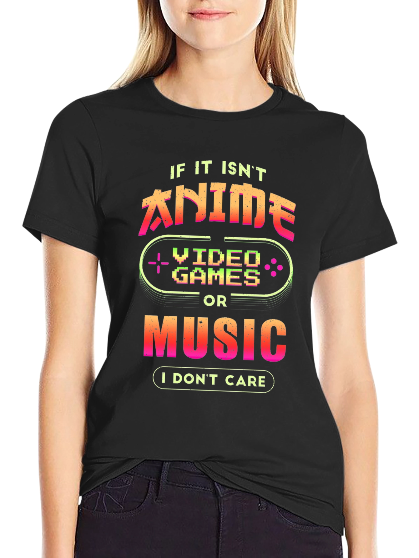 Anime Music Video Games T-Shirt