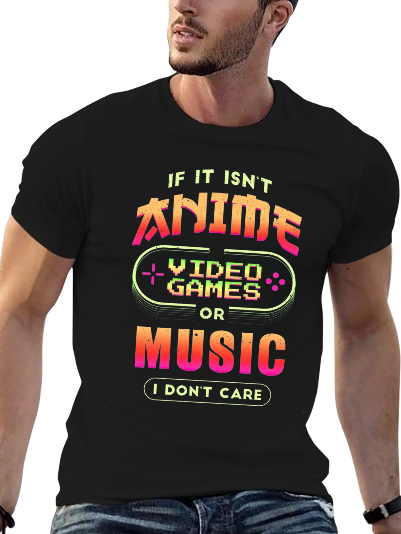 Anime Music Video Games T-Shirt