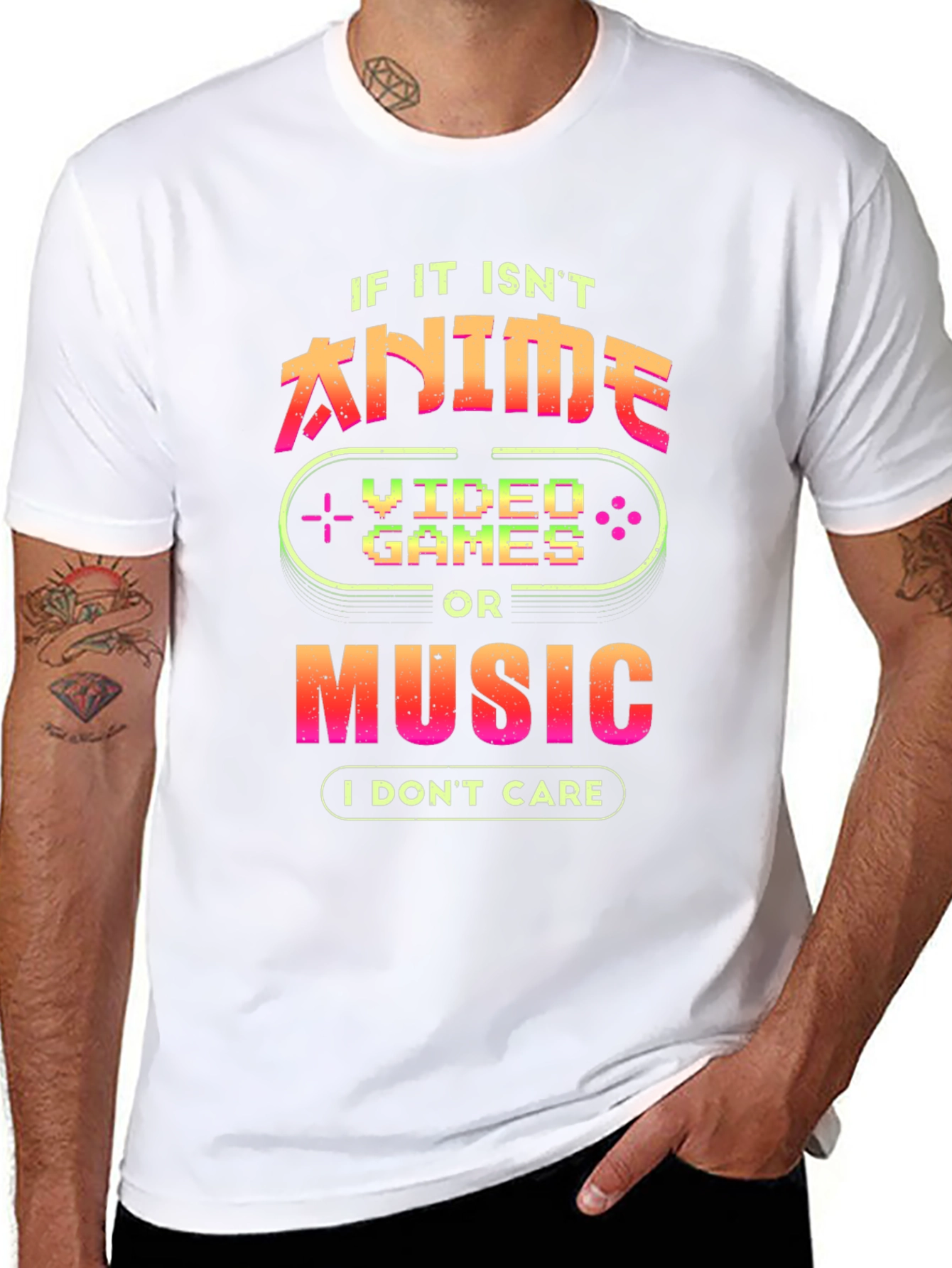 Anime Music Video Games T-Shirt