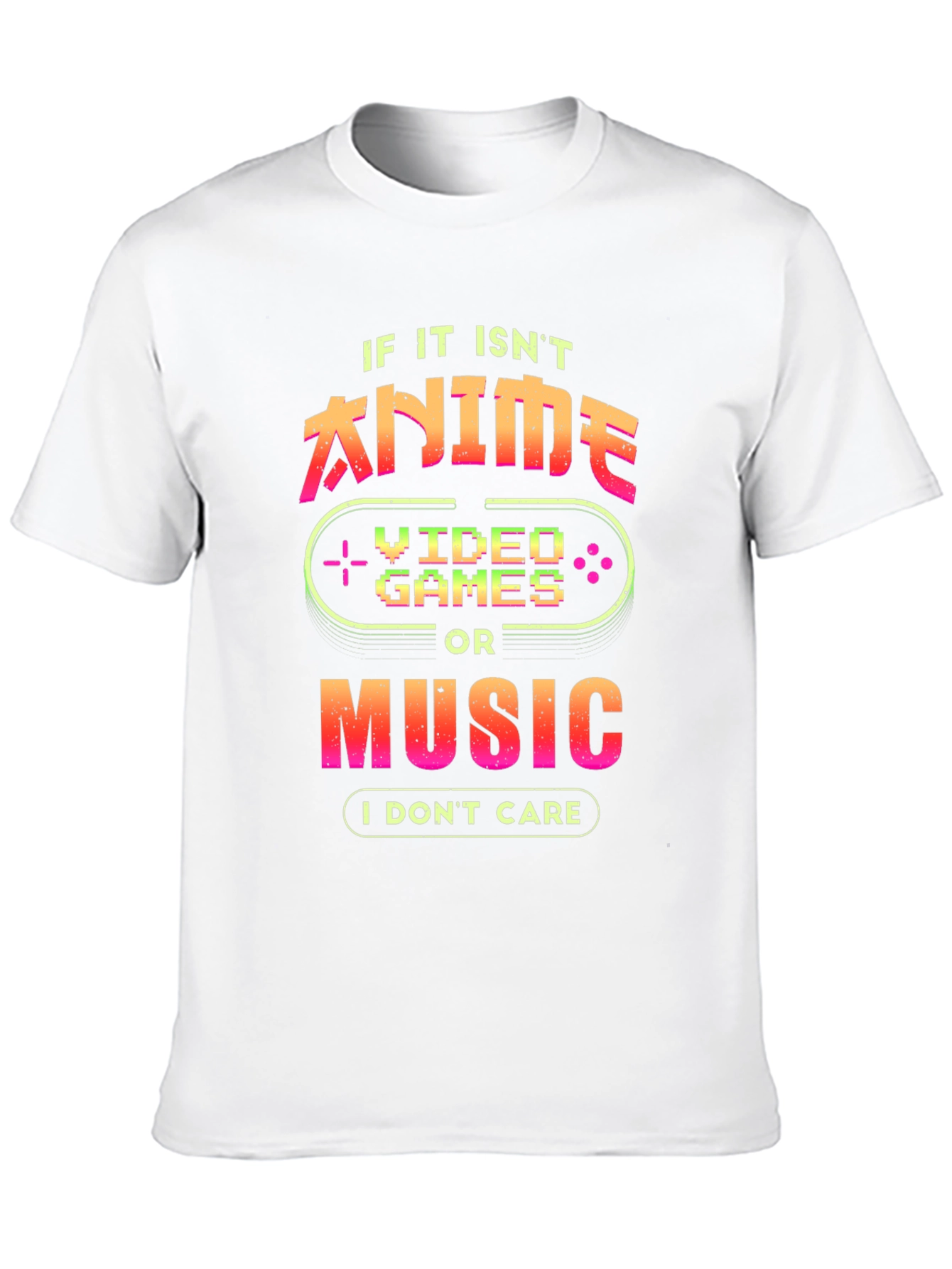 Anime Music Video Games T-Shirt