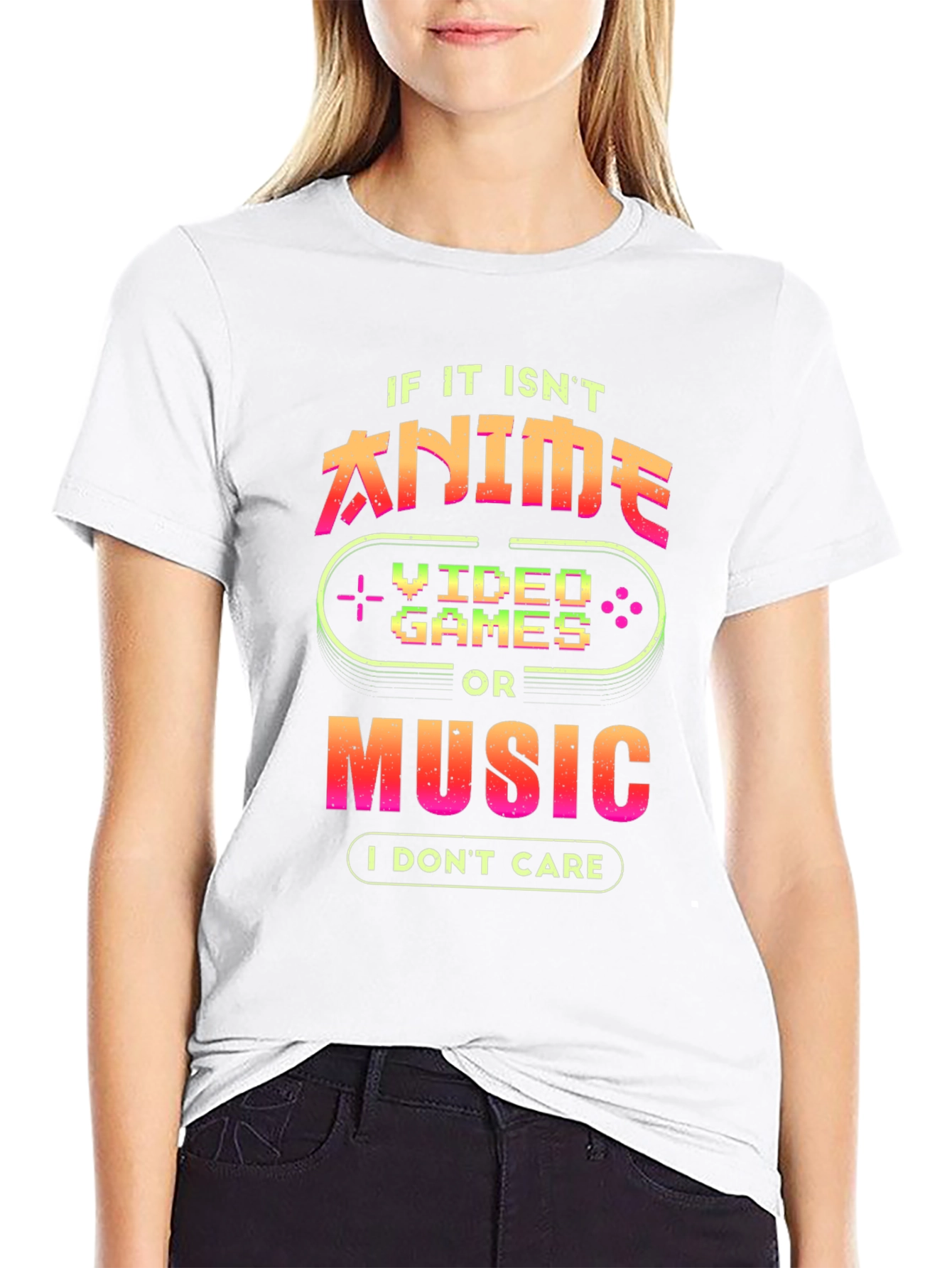 Anime Music Video Games T-Shirt