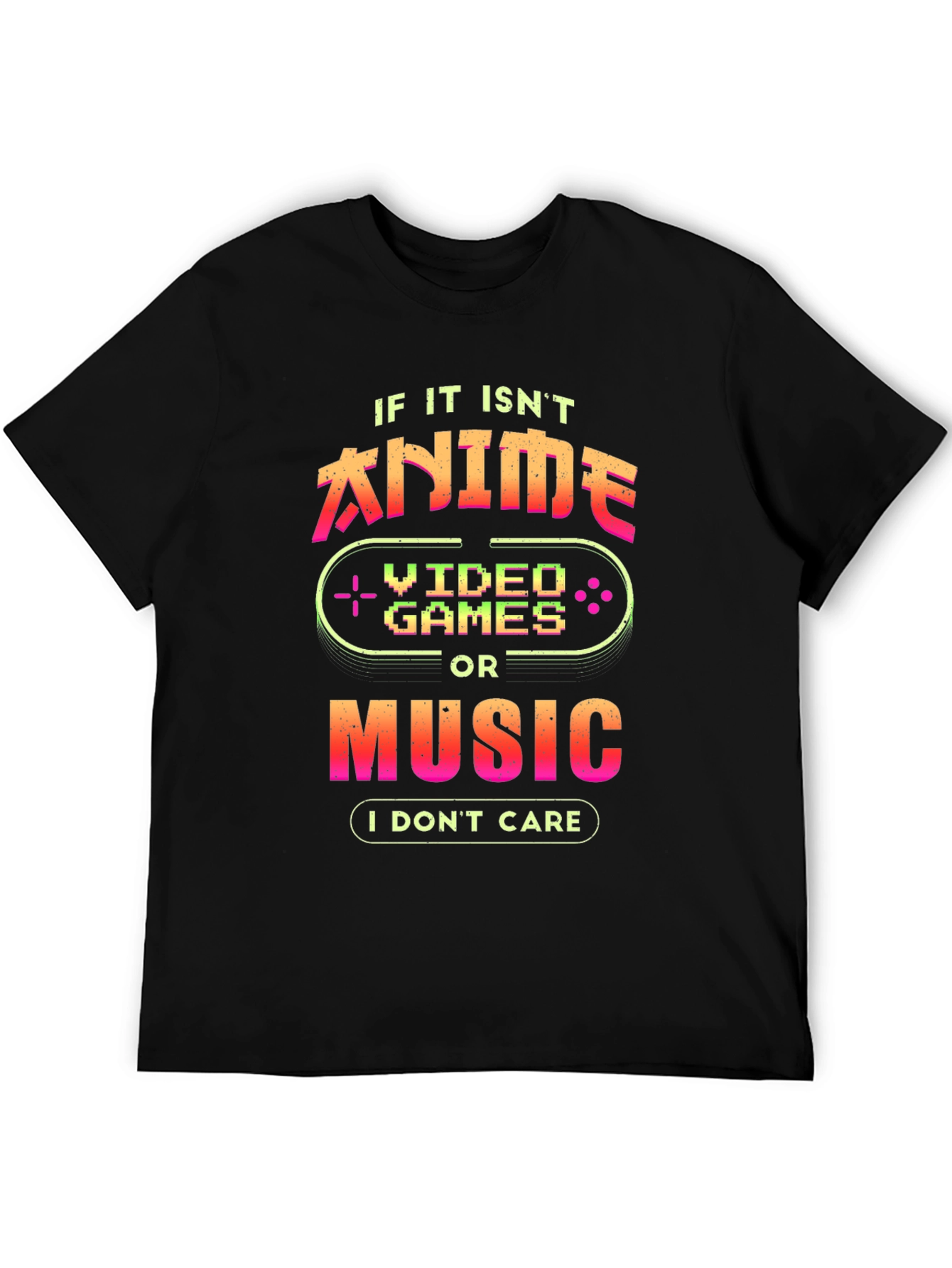 Anime Music Video Games T-Shirt