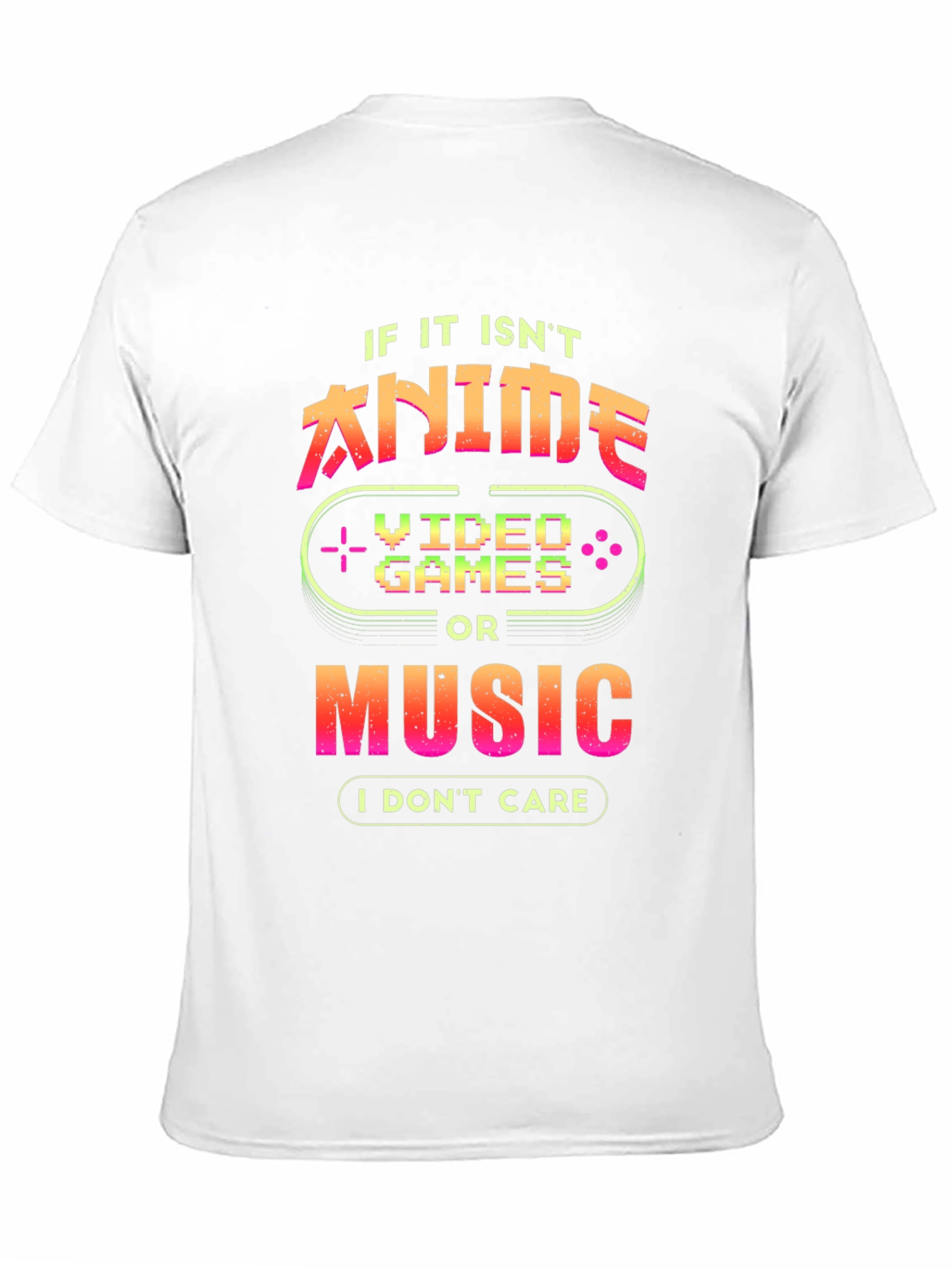 Anime Music Video Games T-Shirt