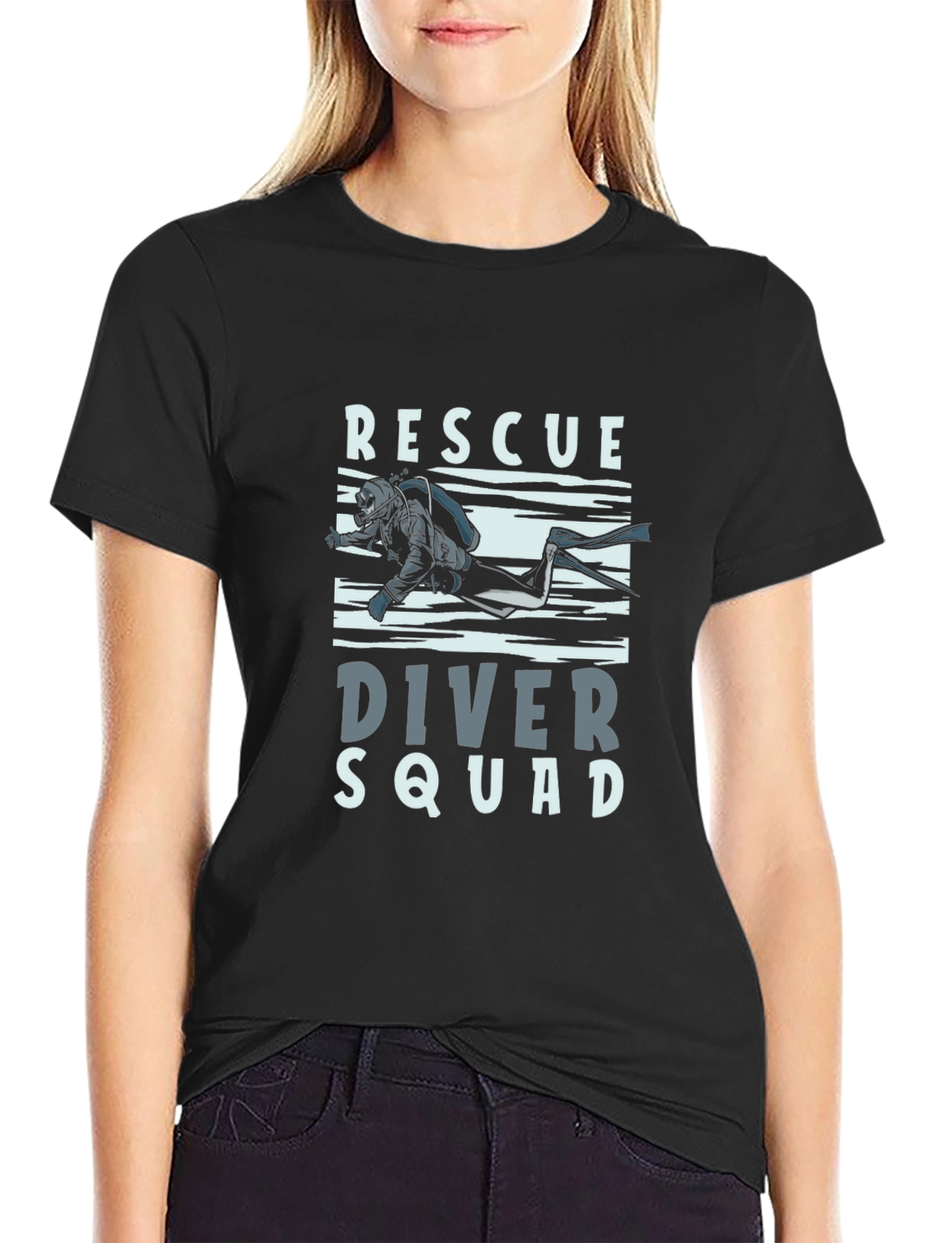 Rescue Diver Squad T-Shirt - Dive Team Apparel