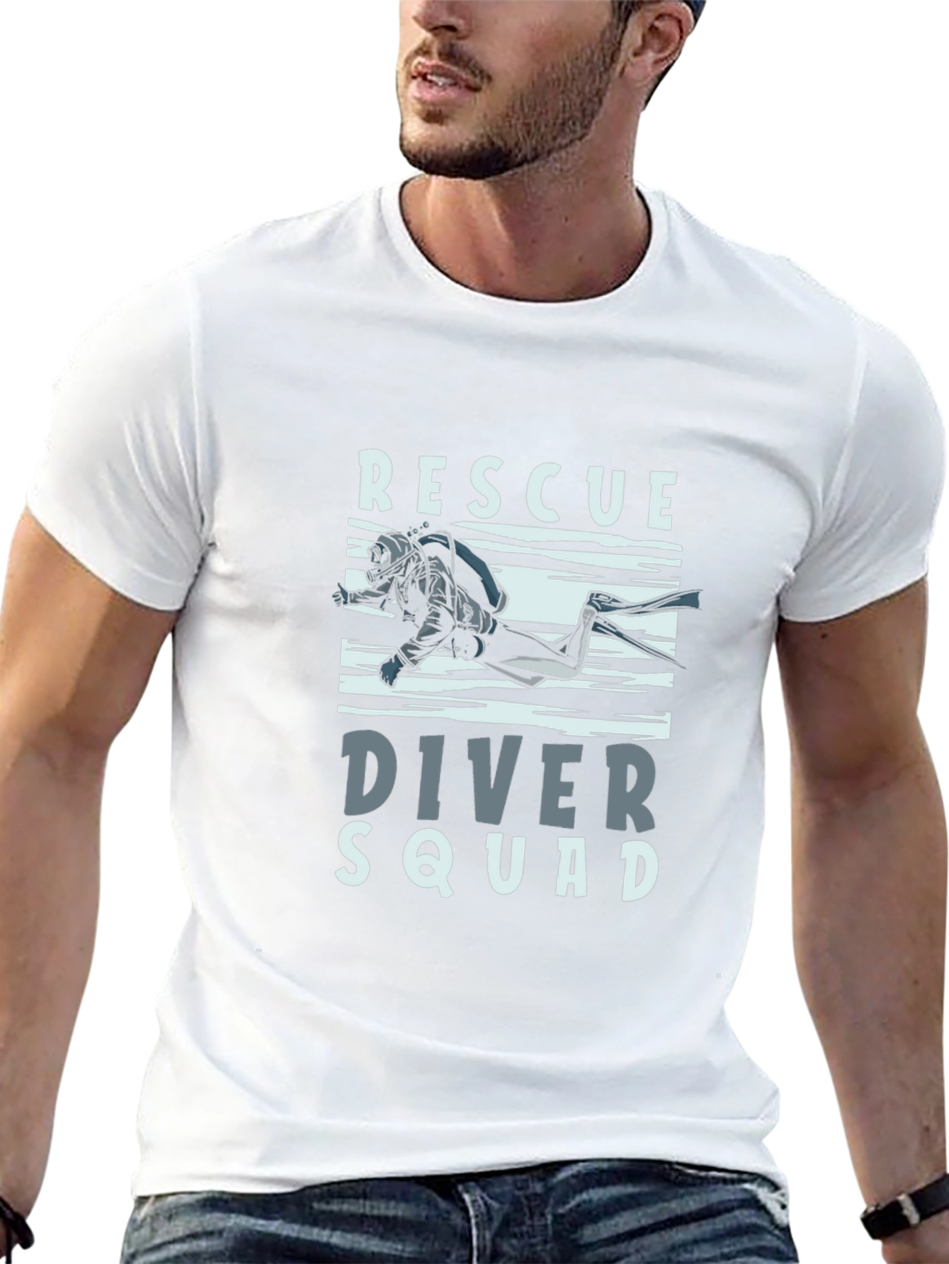 Rescue Diver Squad T-Shirt - Dive Team Apparel