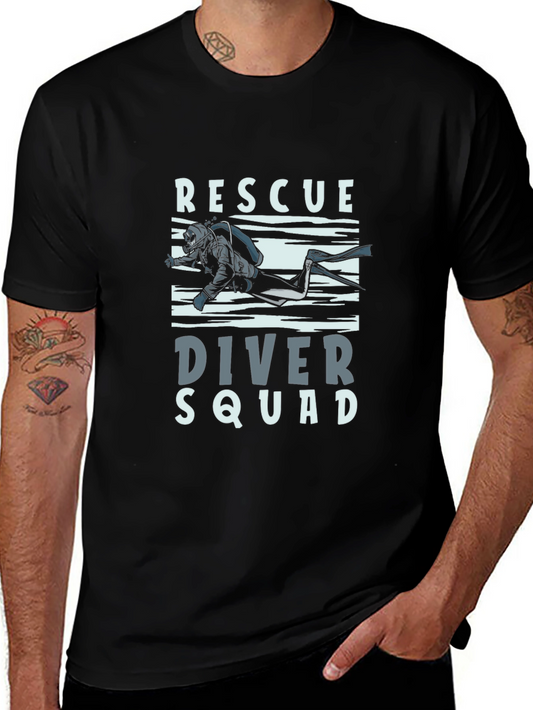 Rescue Diver Squad T-Shirt - Dive Team Apparel