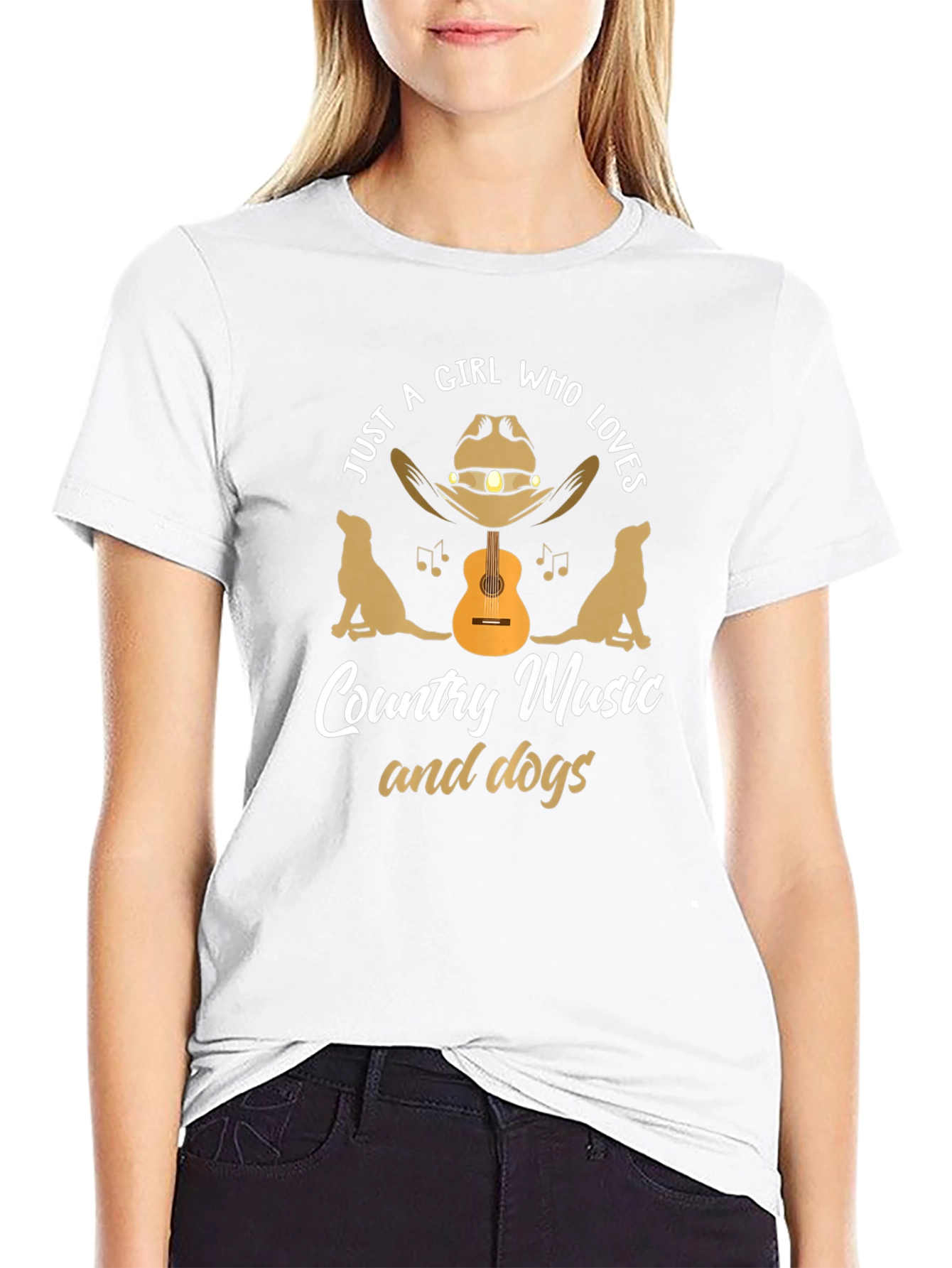 Country Music & Dog Lover T-Shirt