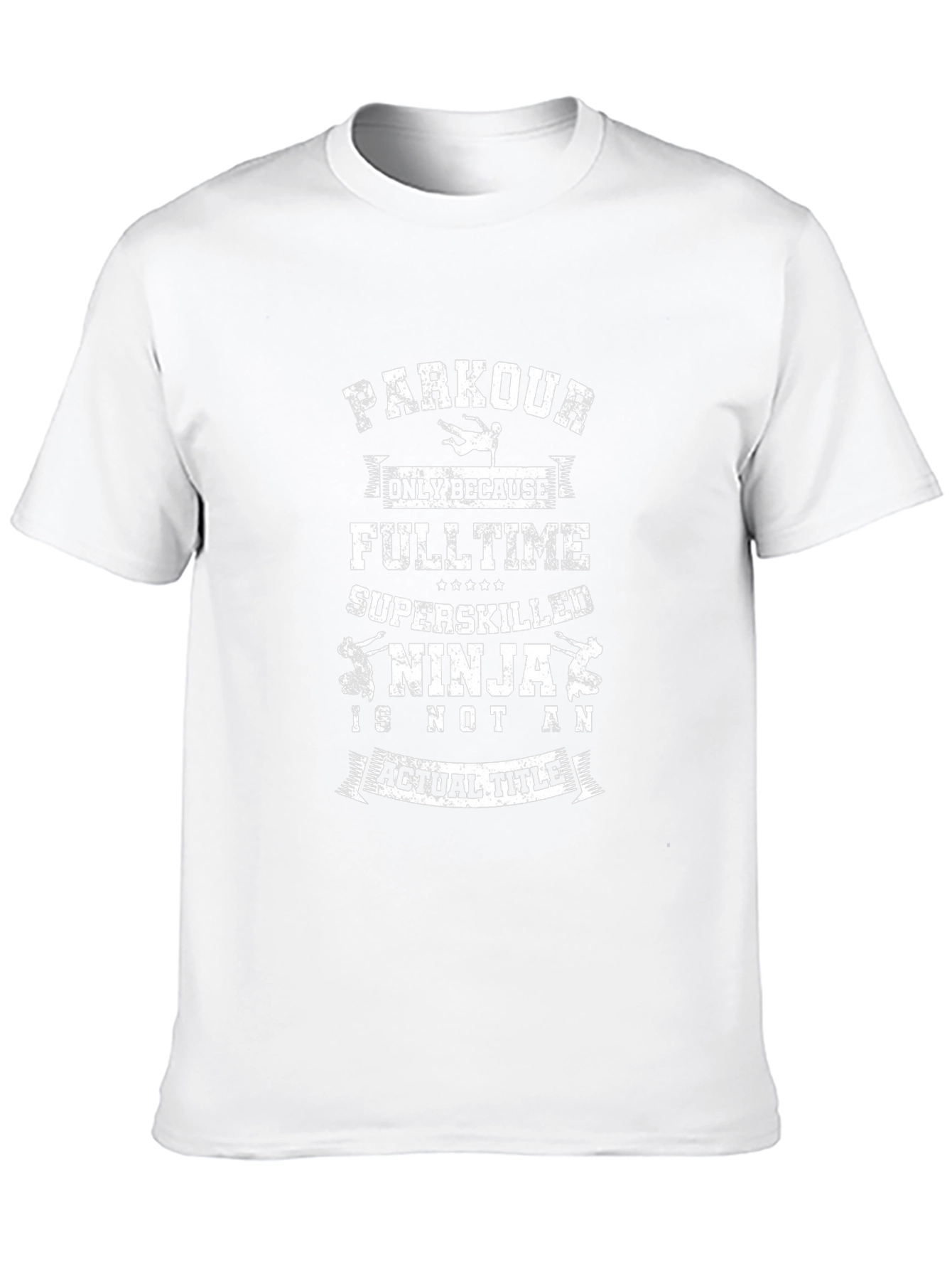 Parkour Ninja T-Shirt - Funny Stunt Performer Tee