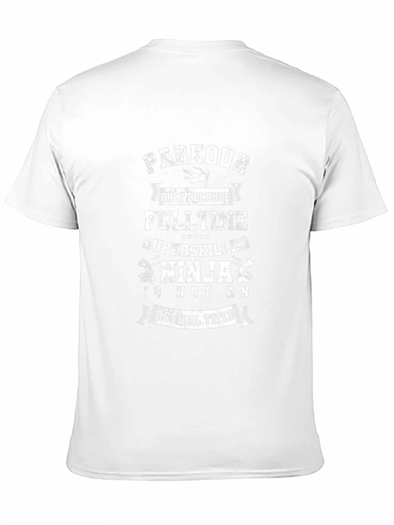 Parkour Ninja T-Shirt - Funny Stunt Performer Tee