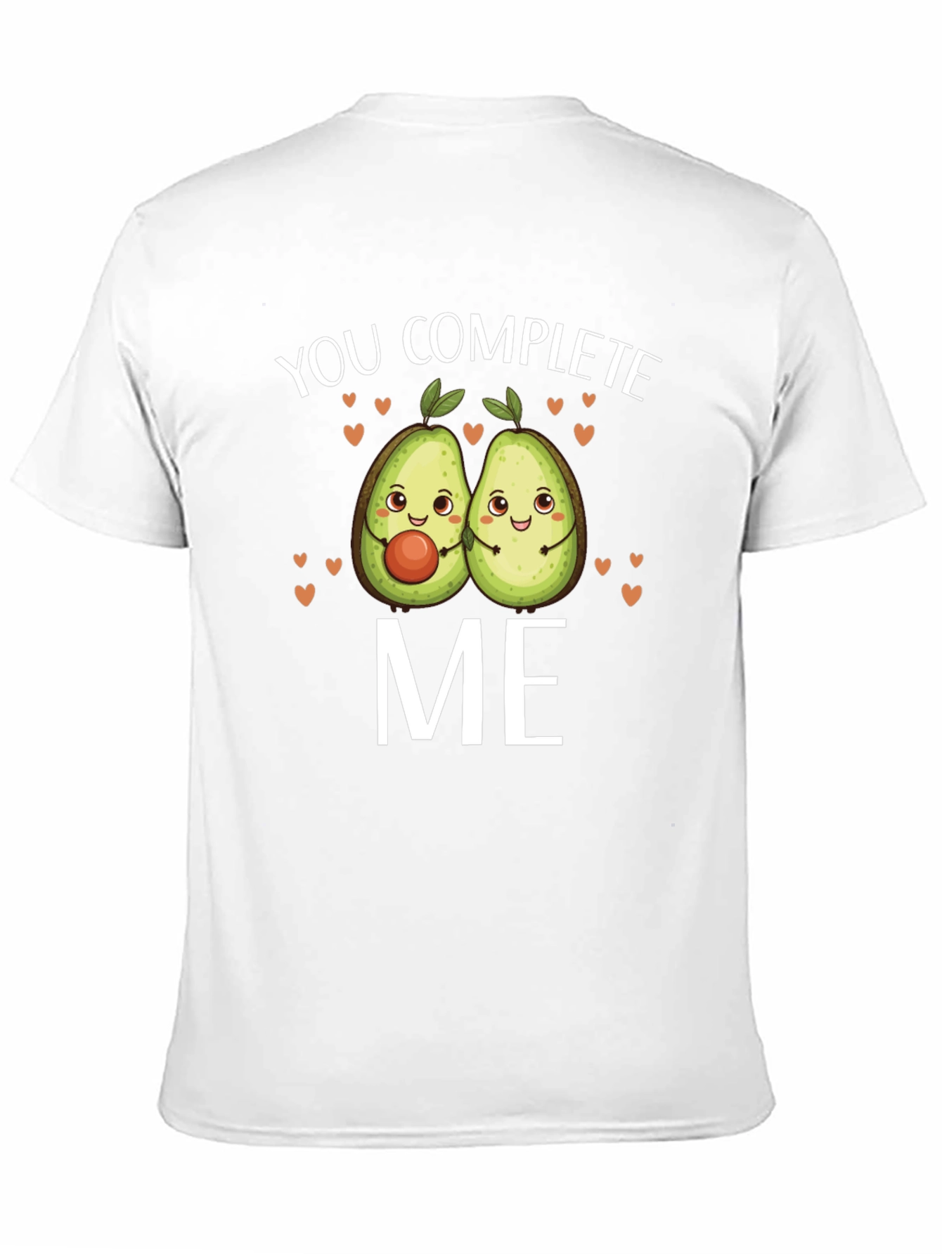 You Complete Me Avocado Graphic T-Shirt