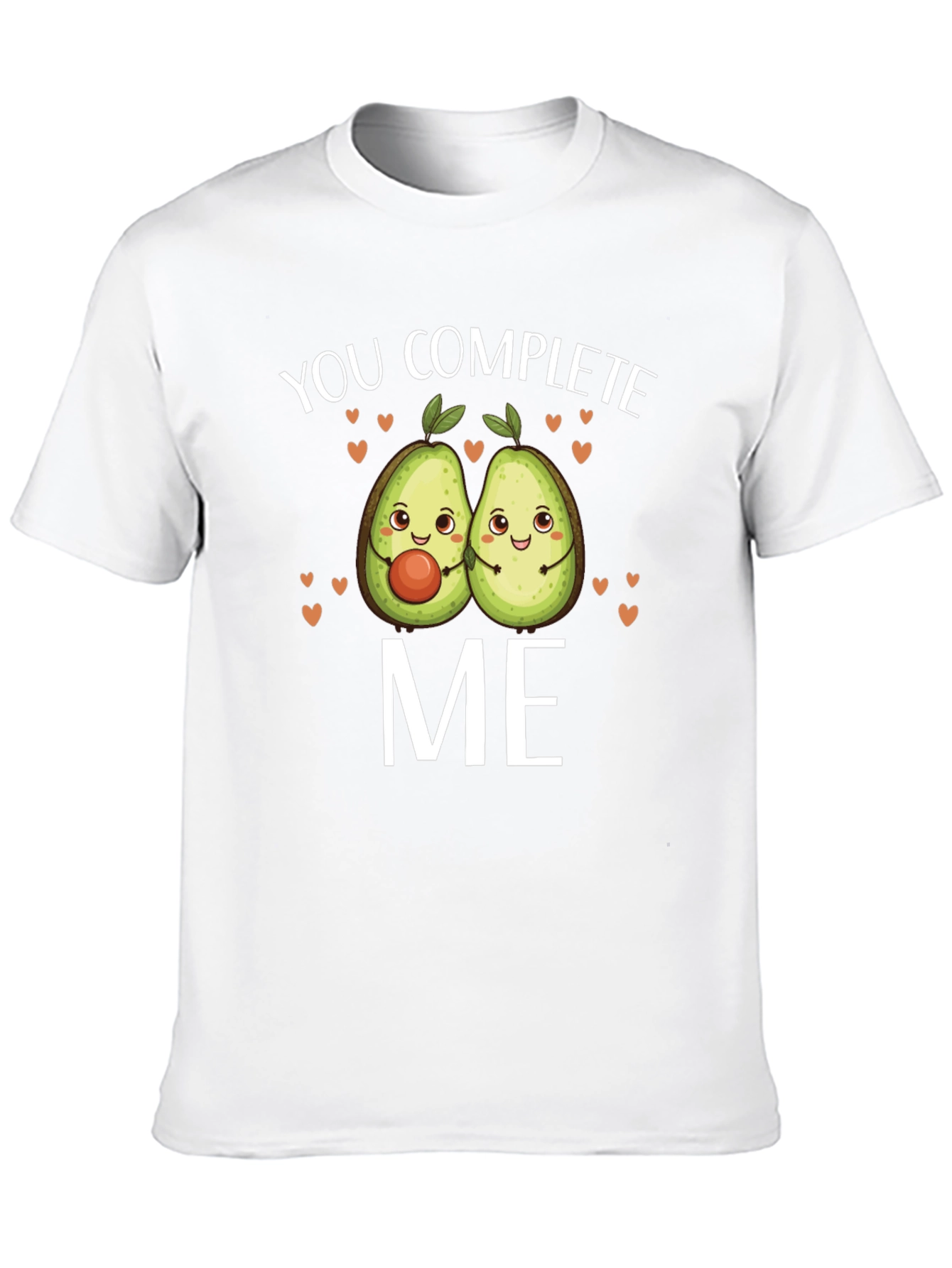 You Complete Me Avocado Graphic T-Shirt