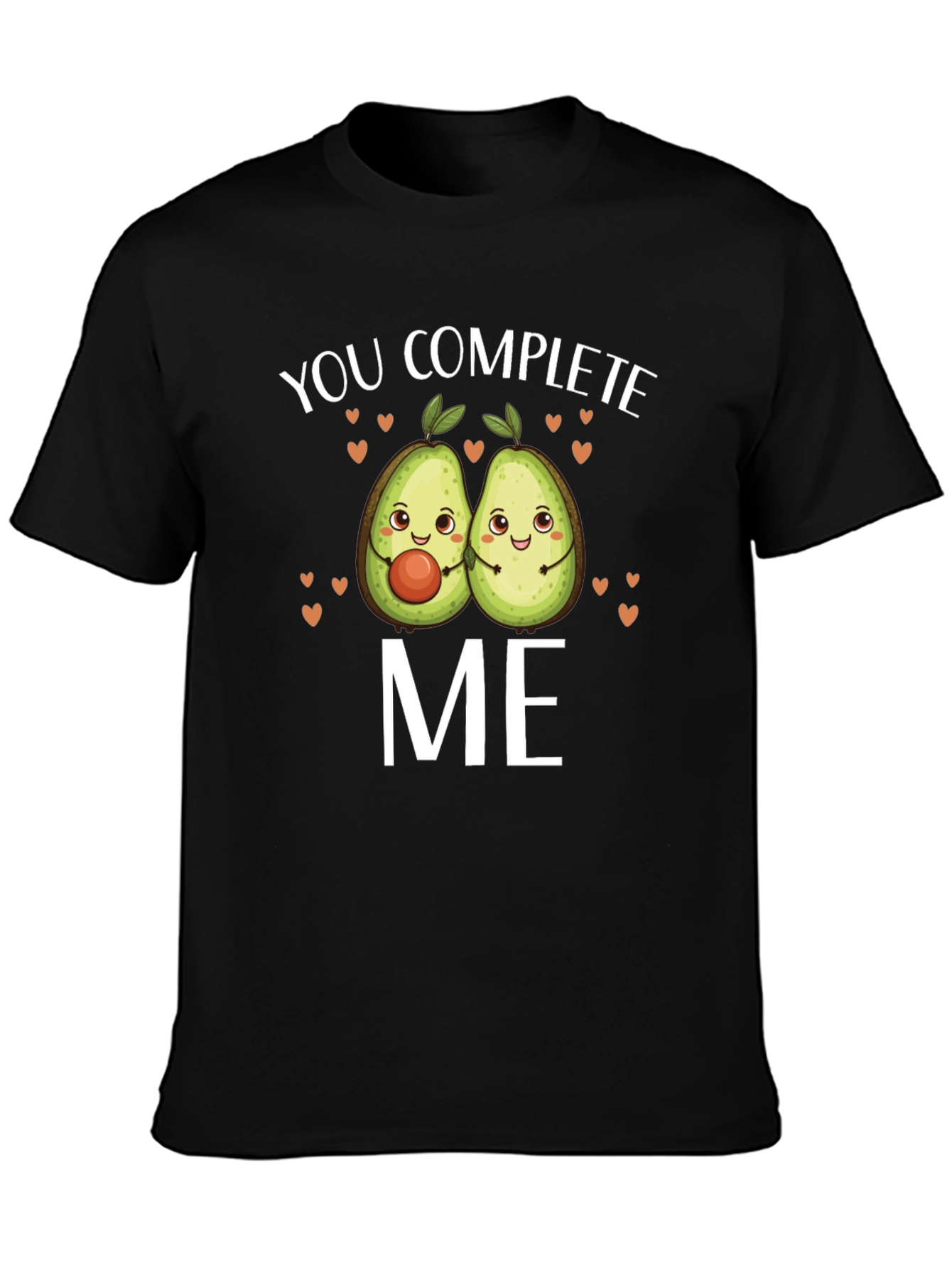 You Complete Me Avocado Graphic T-Shirt