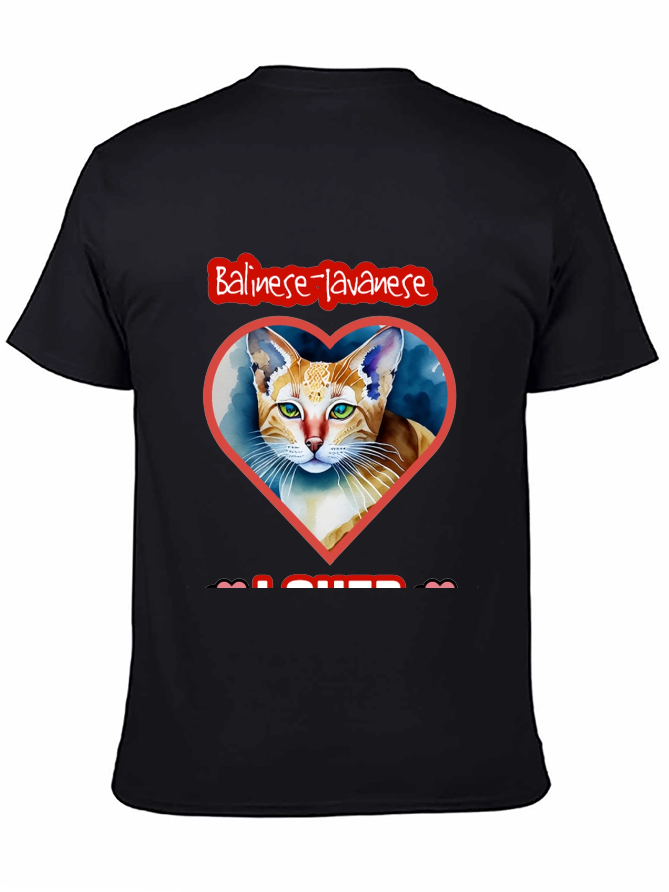 Balinese-Javanese Cat Lover T-Shirt