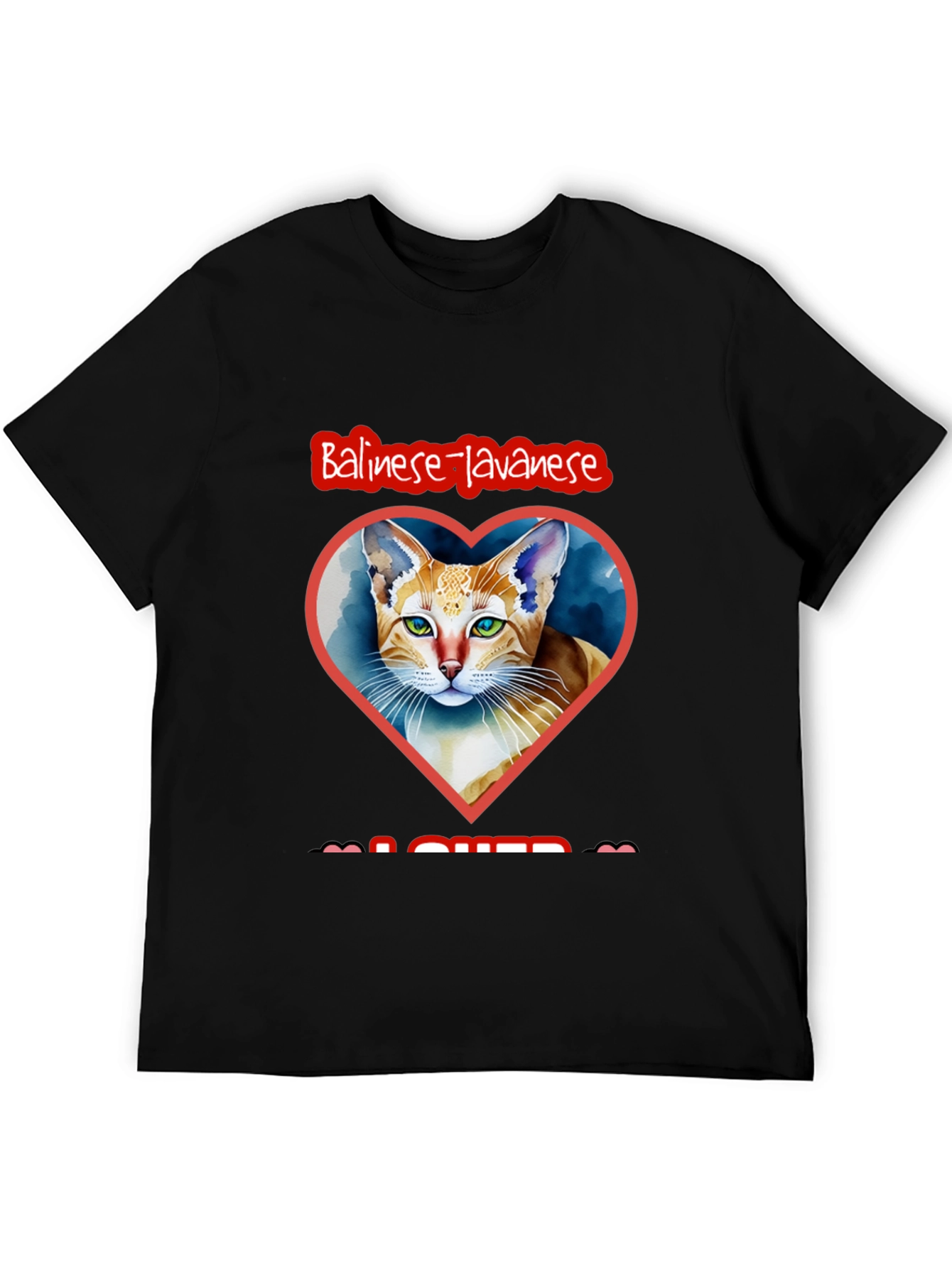 Balinese-Javanese Cat Lover T-Shirt